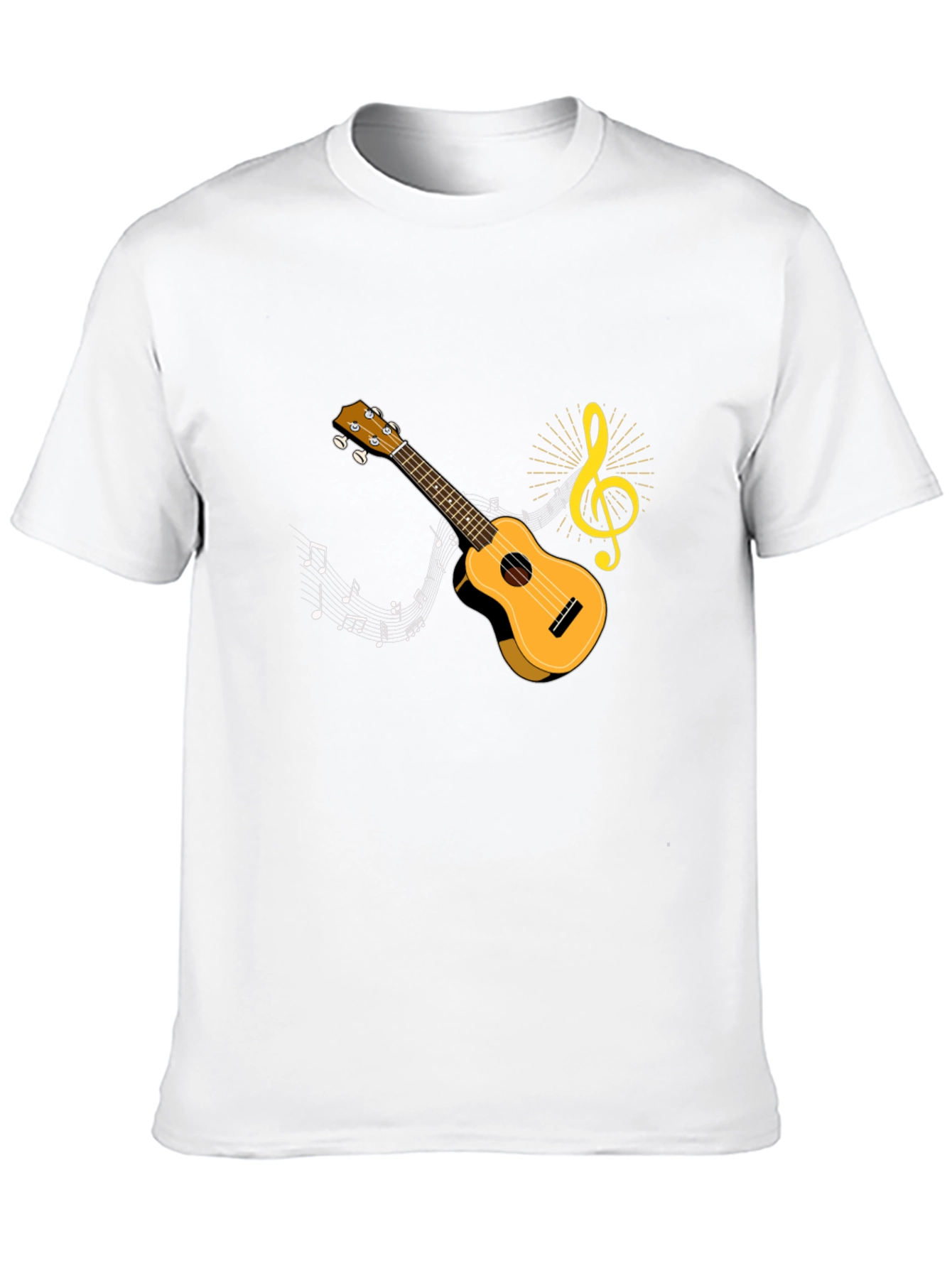 Musical Ukulele Graphic T-Shirt