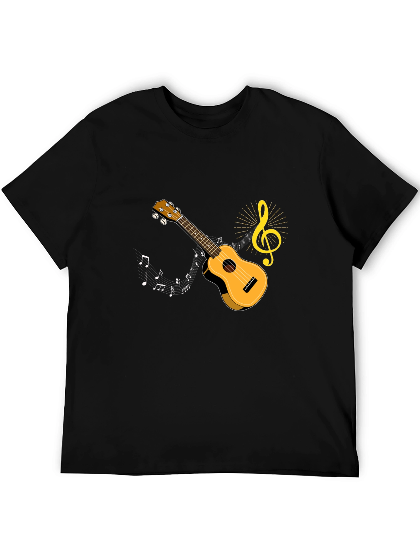Musical Ukulele Graphic T-Shirt