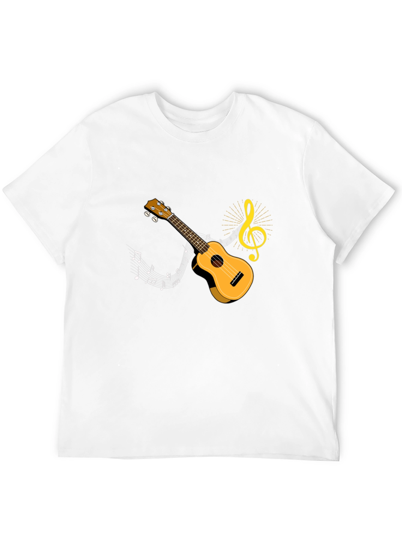 Musical Ukulele Graphic T-Shirt
