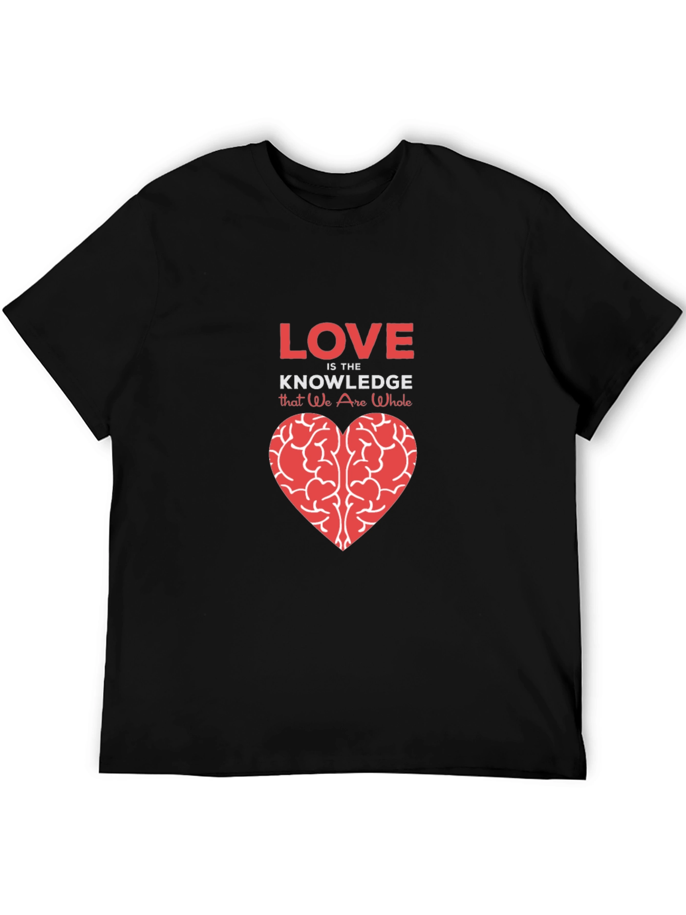 Love is Knowledge Graphic Tee - Black