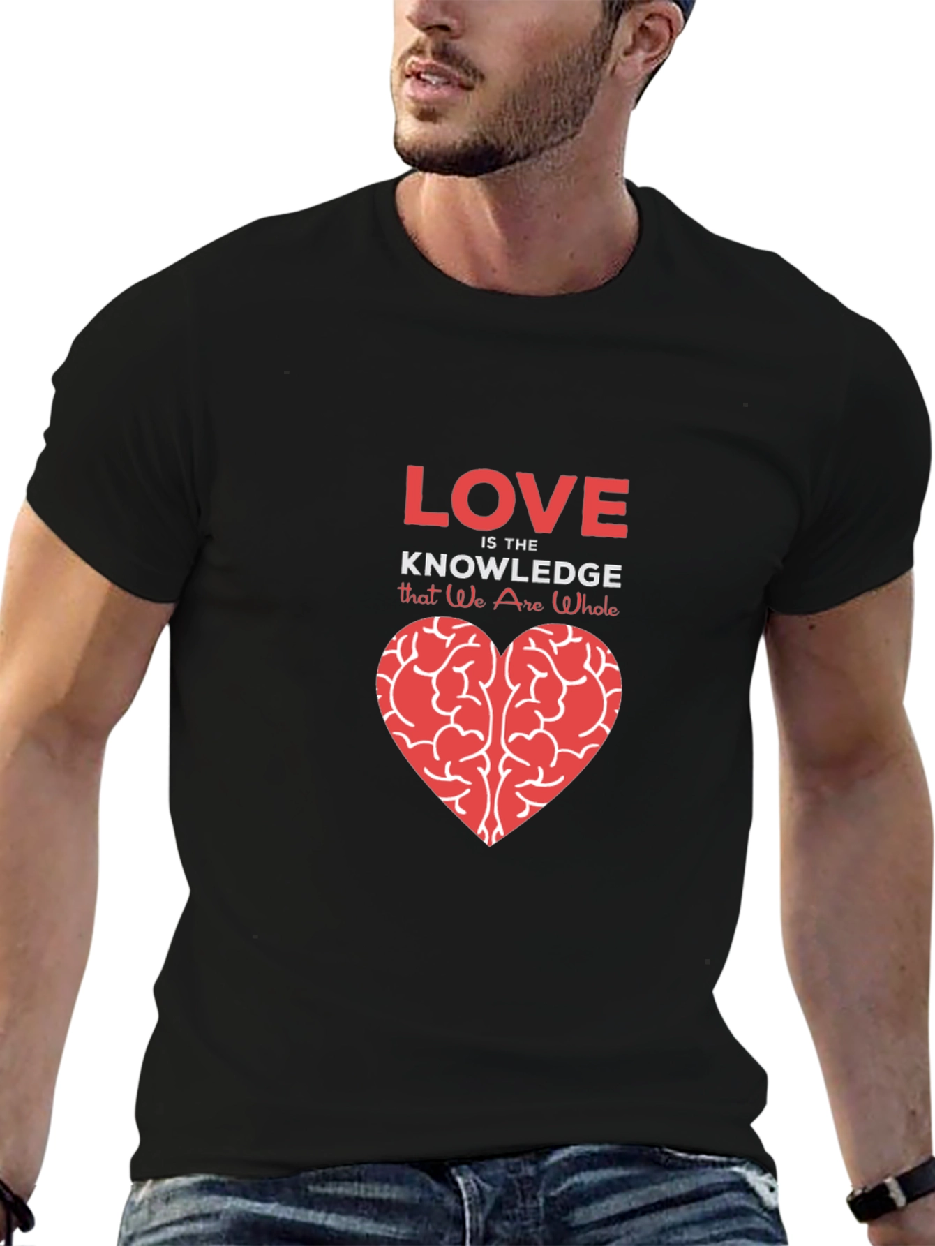 Love is Knowledge Graphic Tee - Black