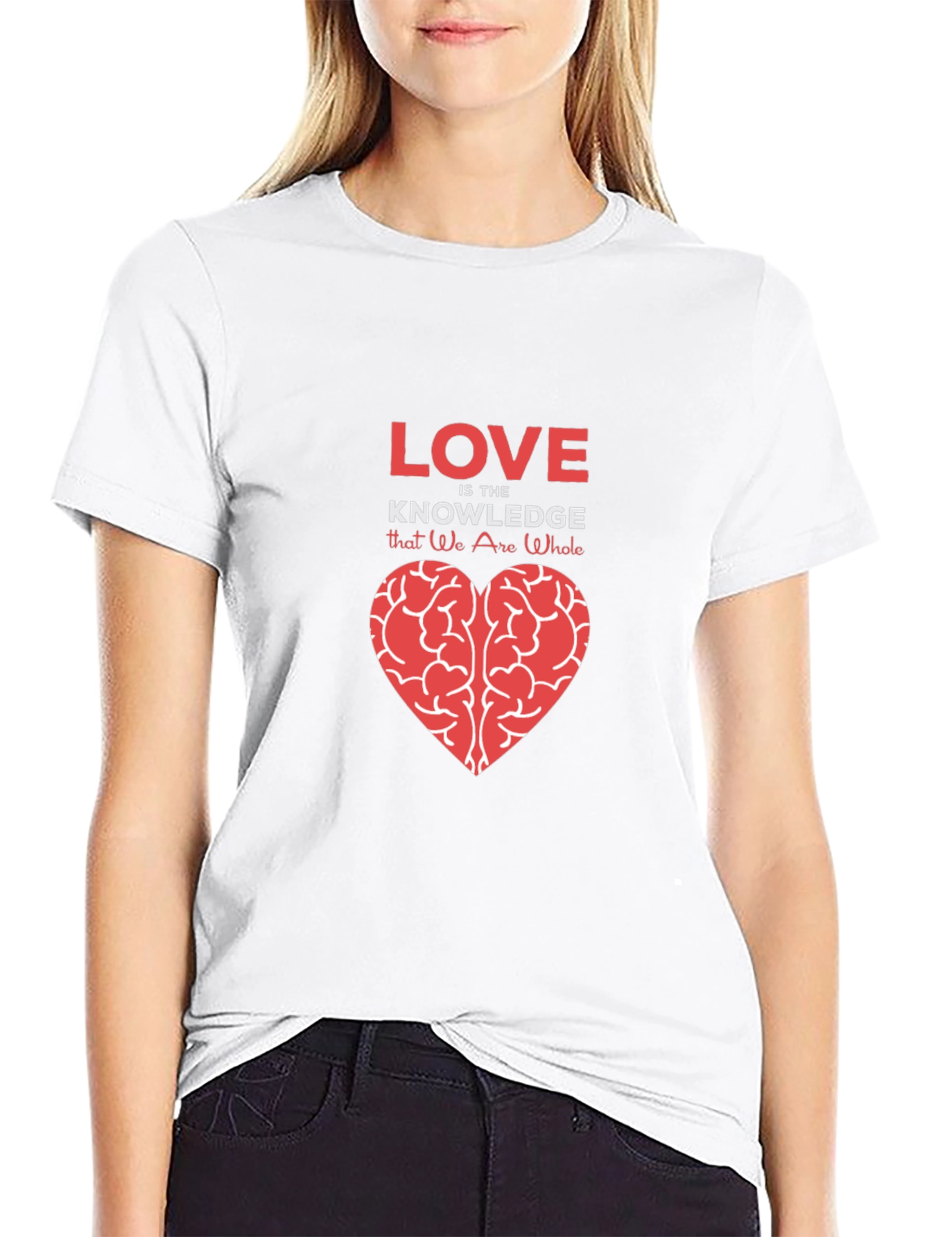 Love is Knowledge Graphic Tee - Black