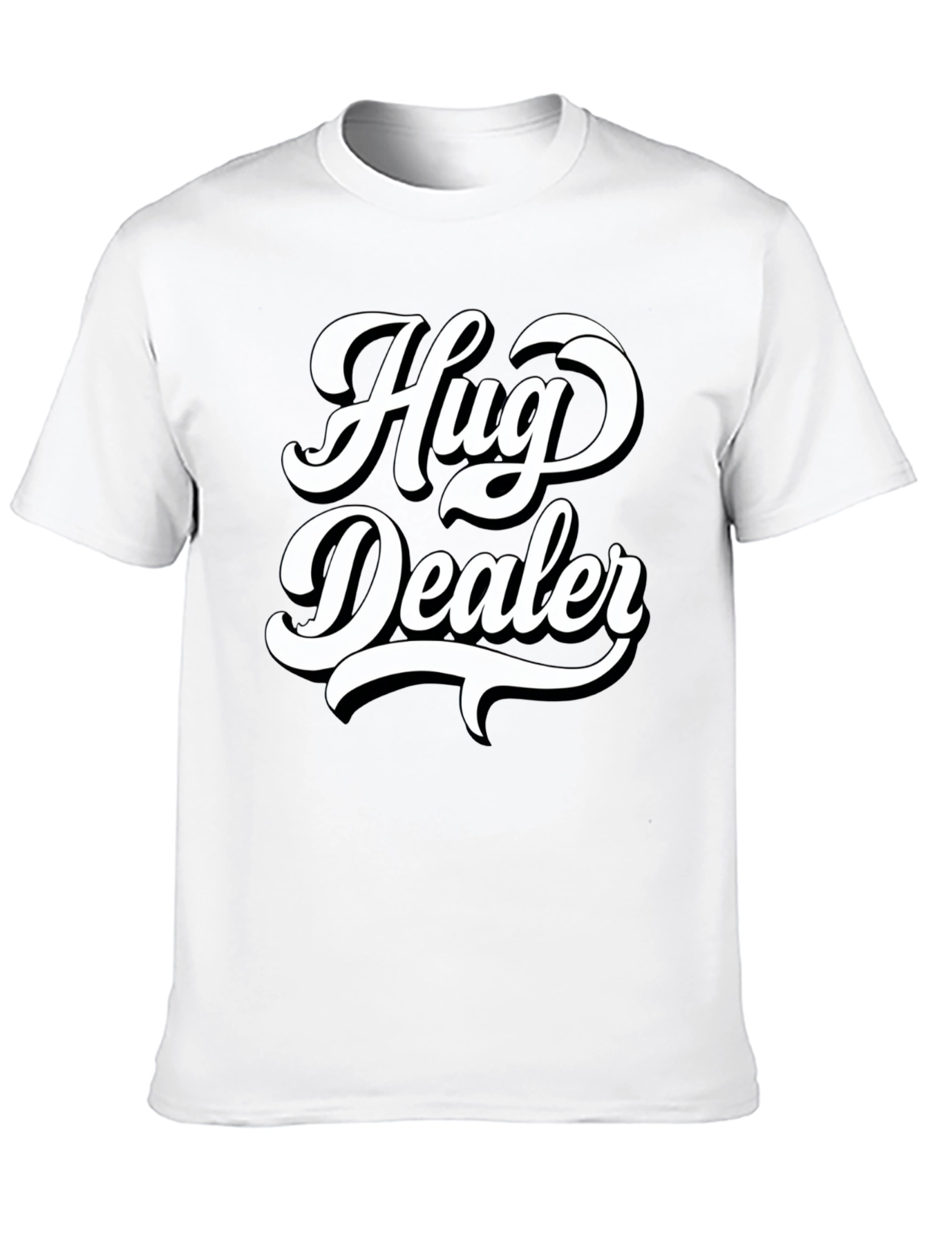 Hug Dealer Graphic T-Shirt - Soft Cotton Blend
