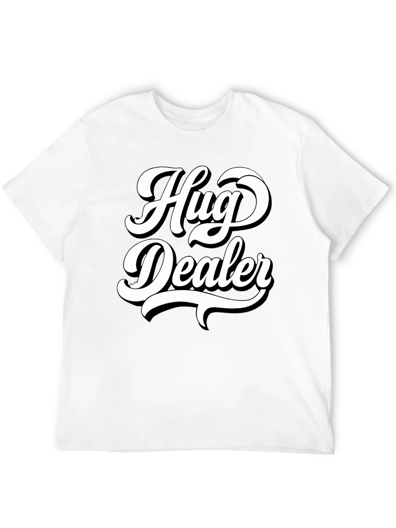 Hug Dealer Graphic T-Shirt - Soft Cotton Blend
