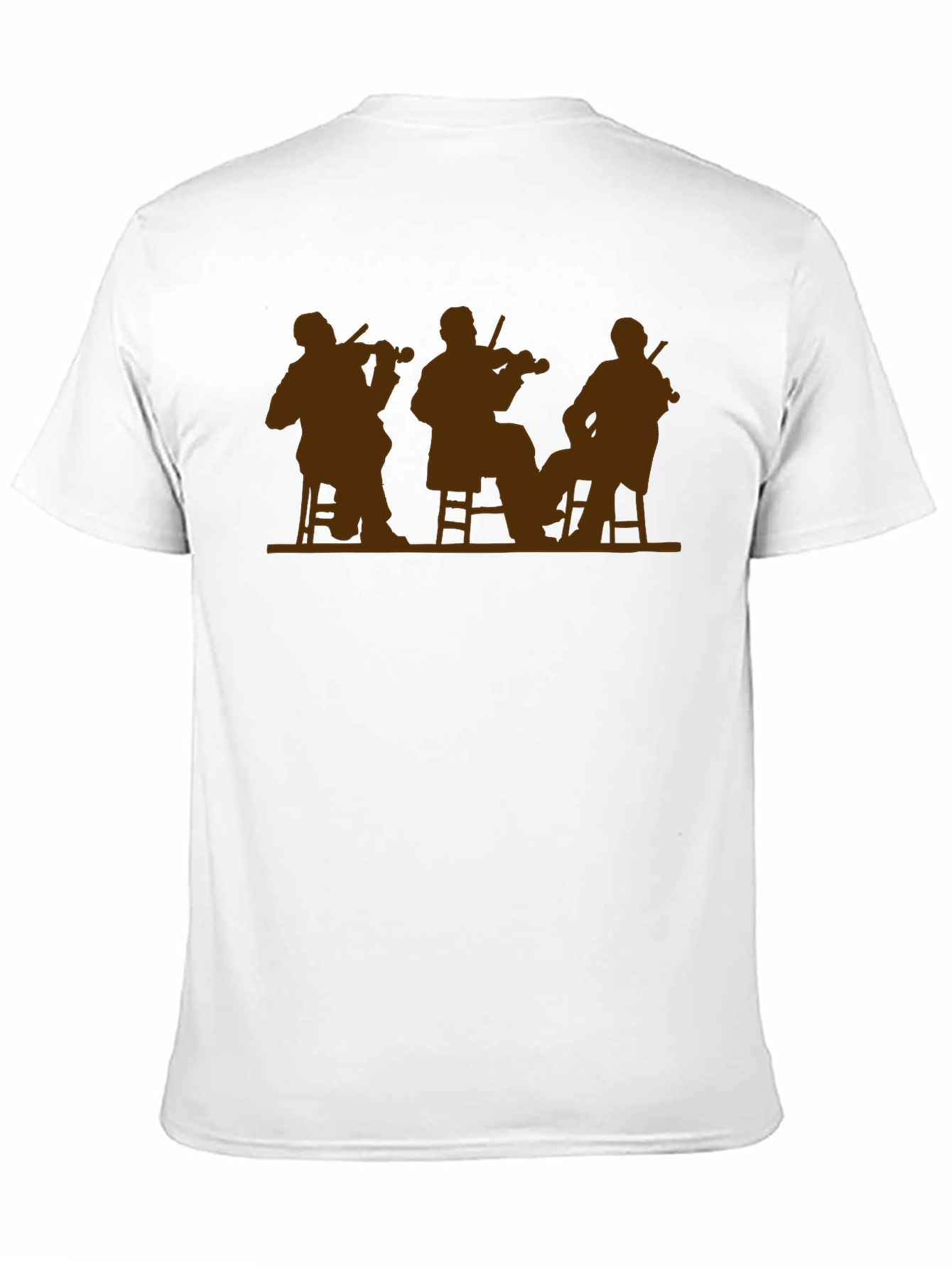 Musician Silhouette T-Shirt - Classic Black Tee