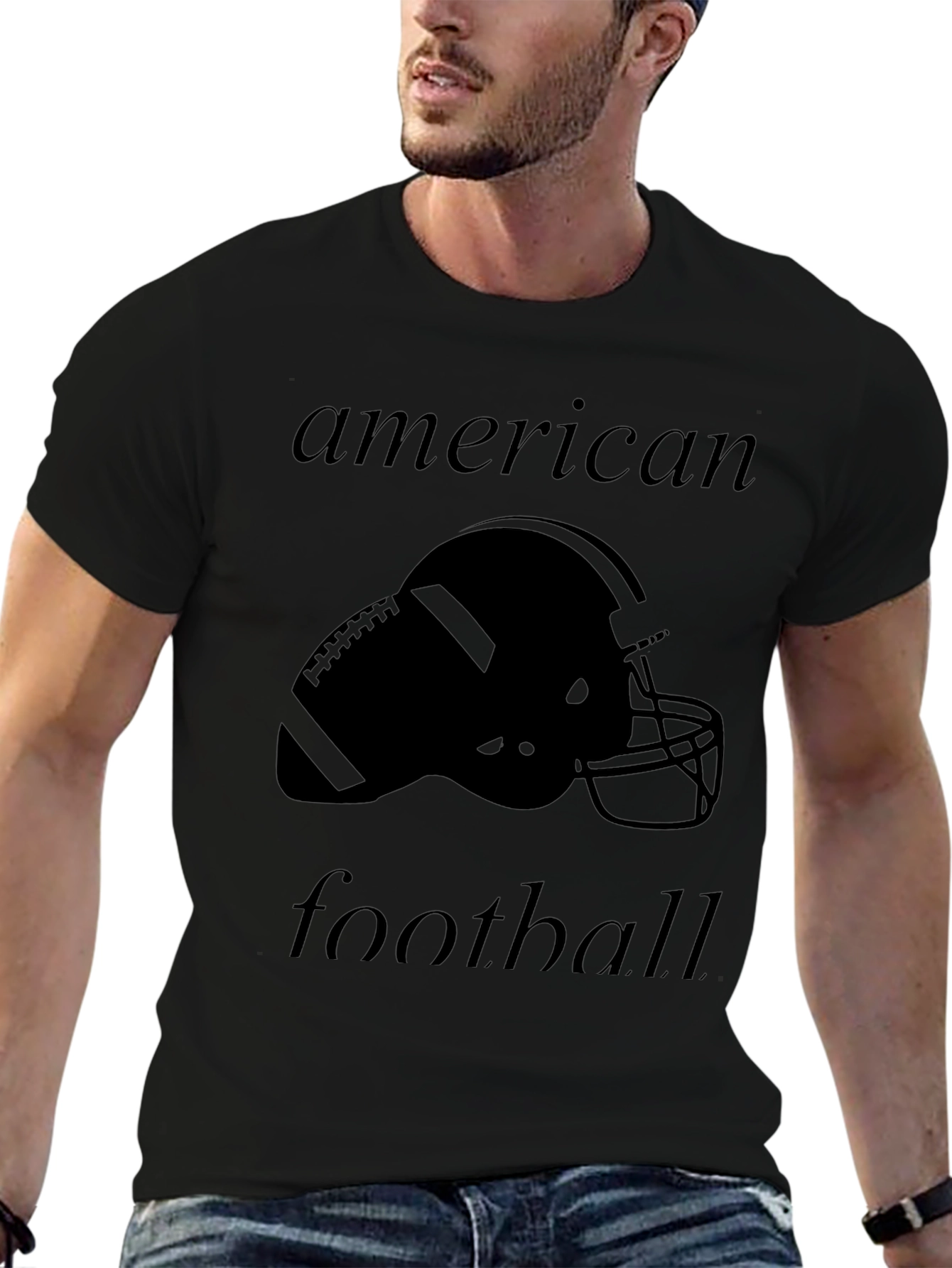 American Football Graphic T-Shirt