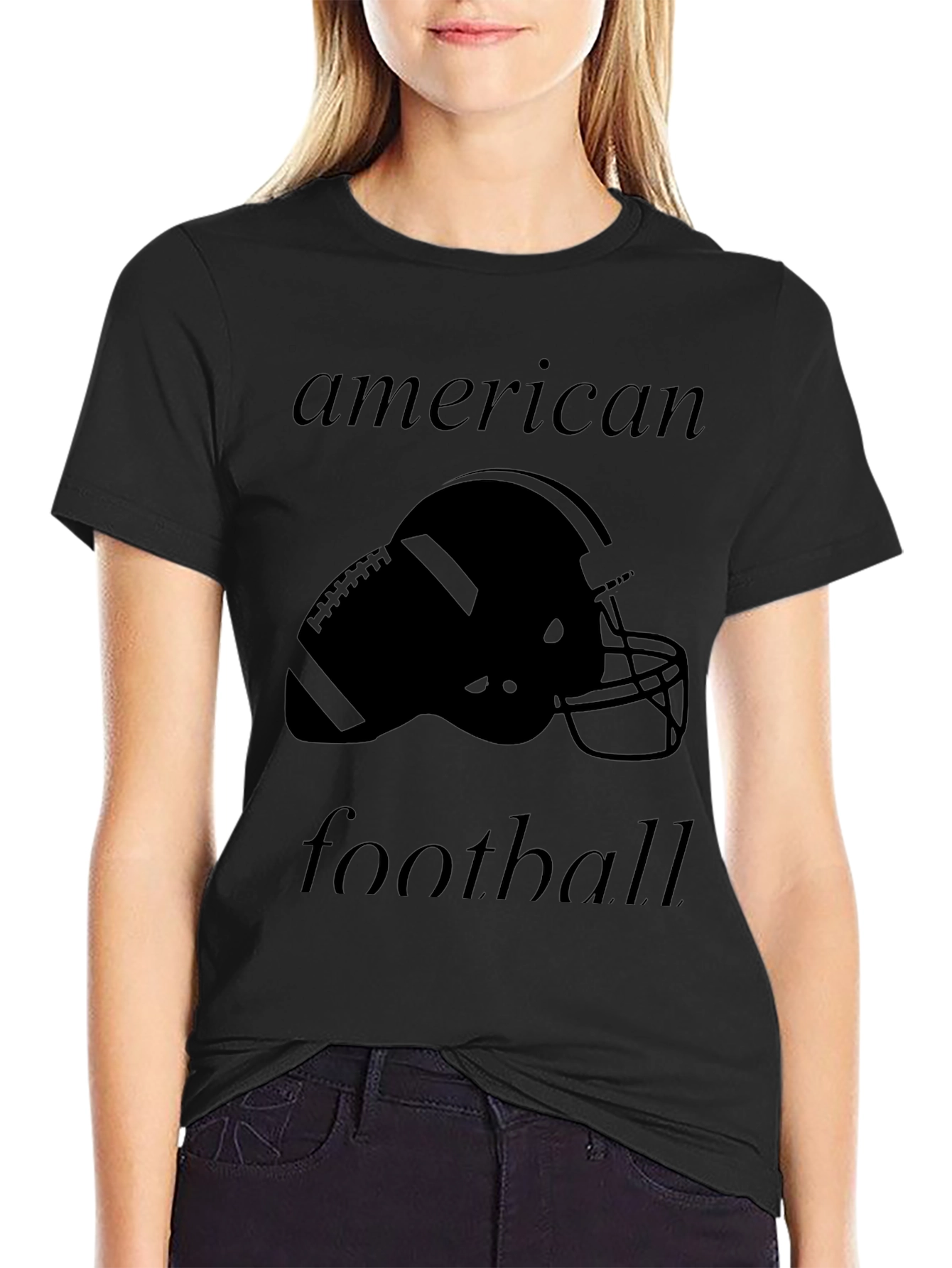 American Football Graphic T-Shirt