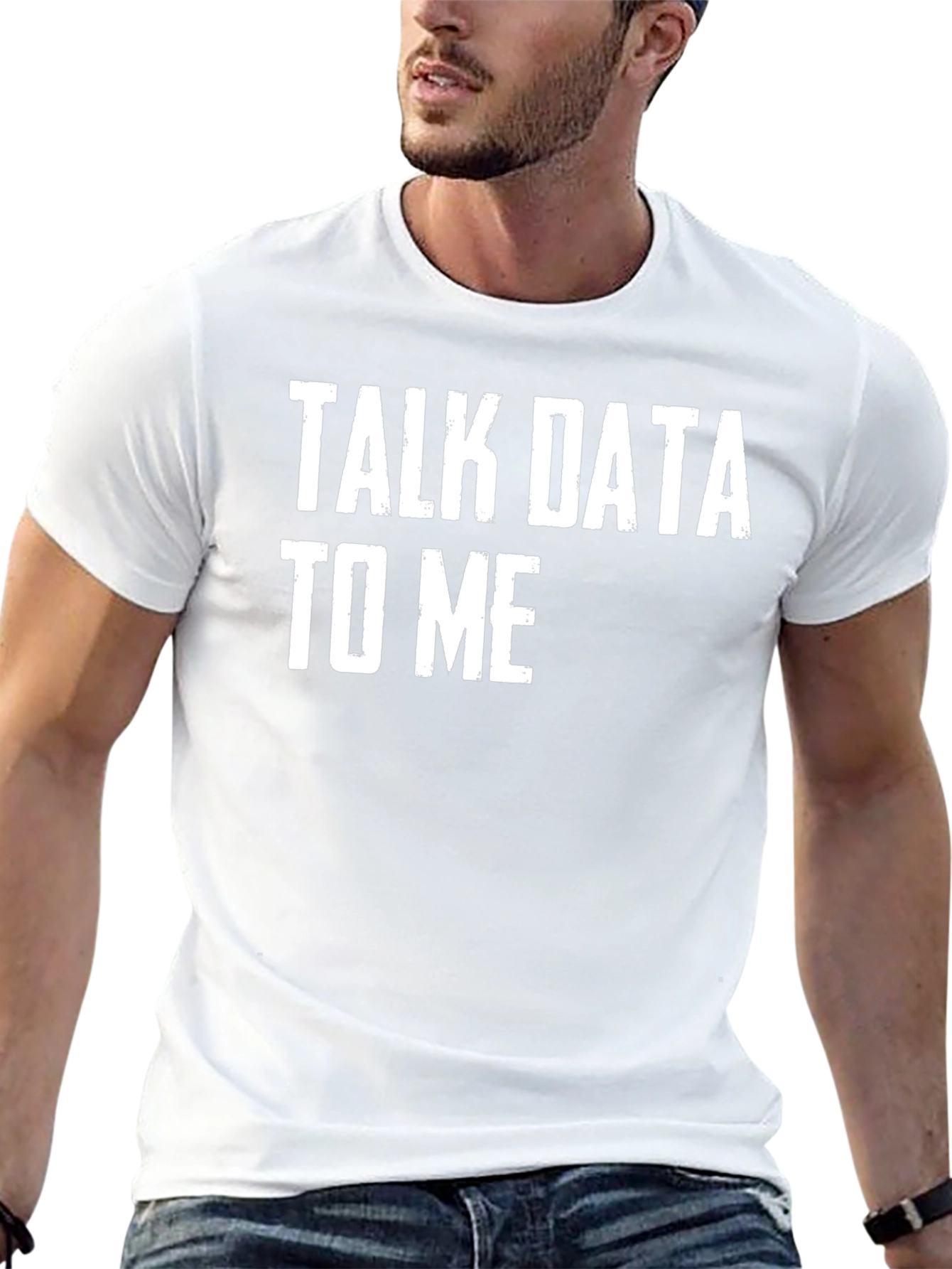 Talk Data To Me - Funny T-Shirt