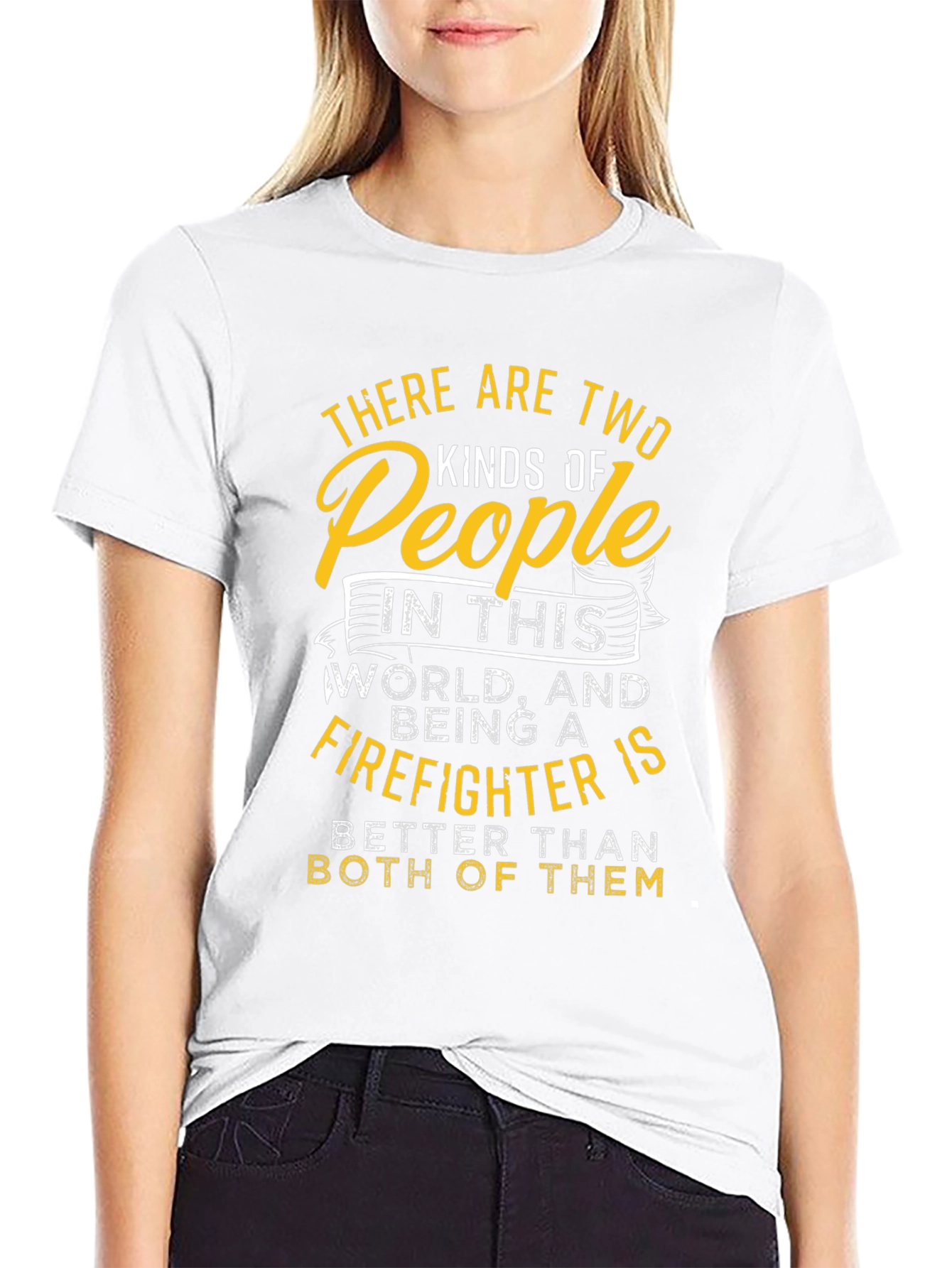 Firefighter T-Shirt - Two Kinds of People