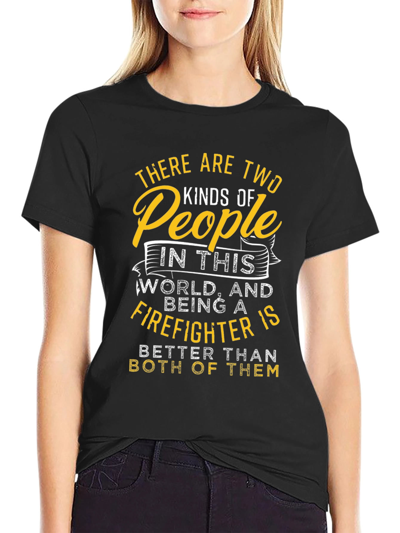 Firefighter T-Shirt - Two Kinds of People