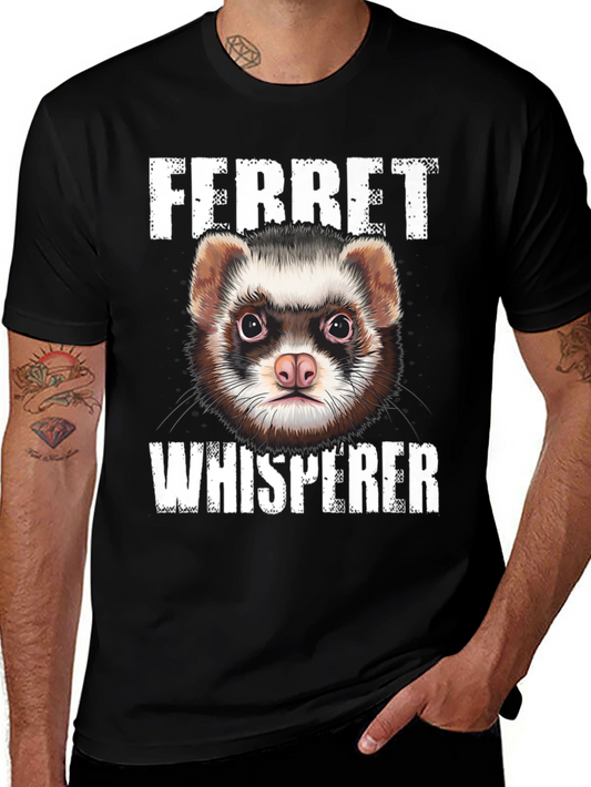 Ferret Whisperer Graphic T-Shirt