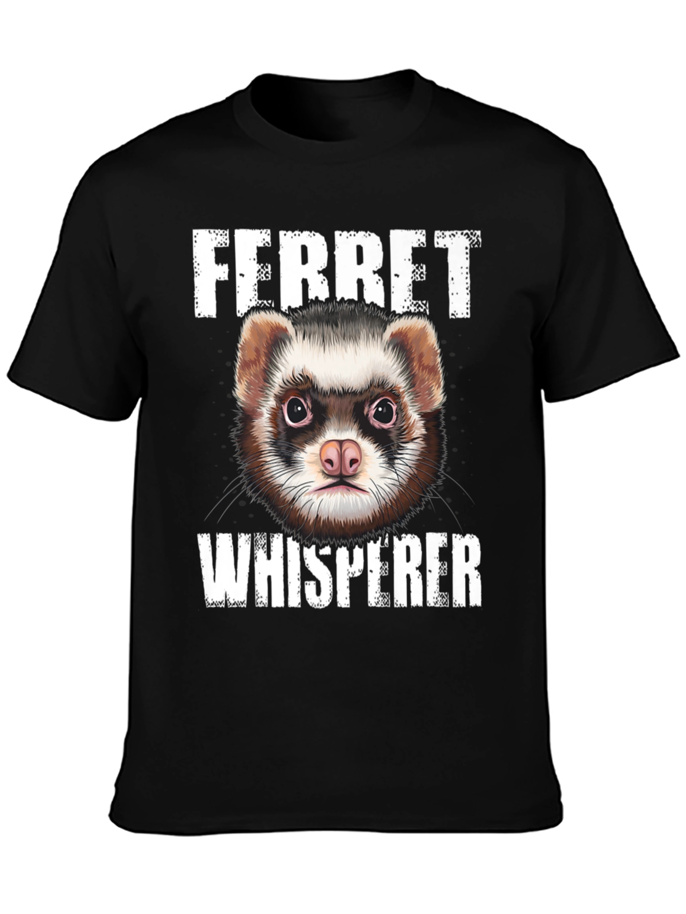 Ferret Whisperer Graphic T-Shirt