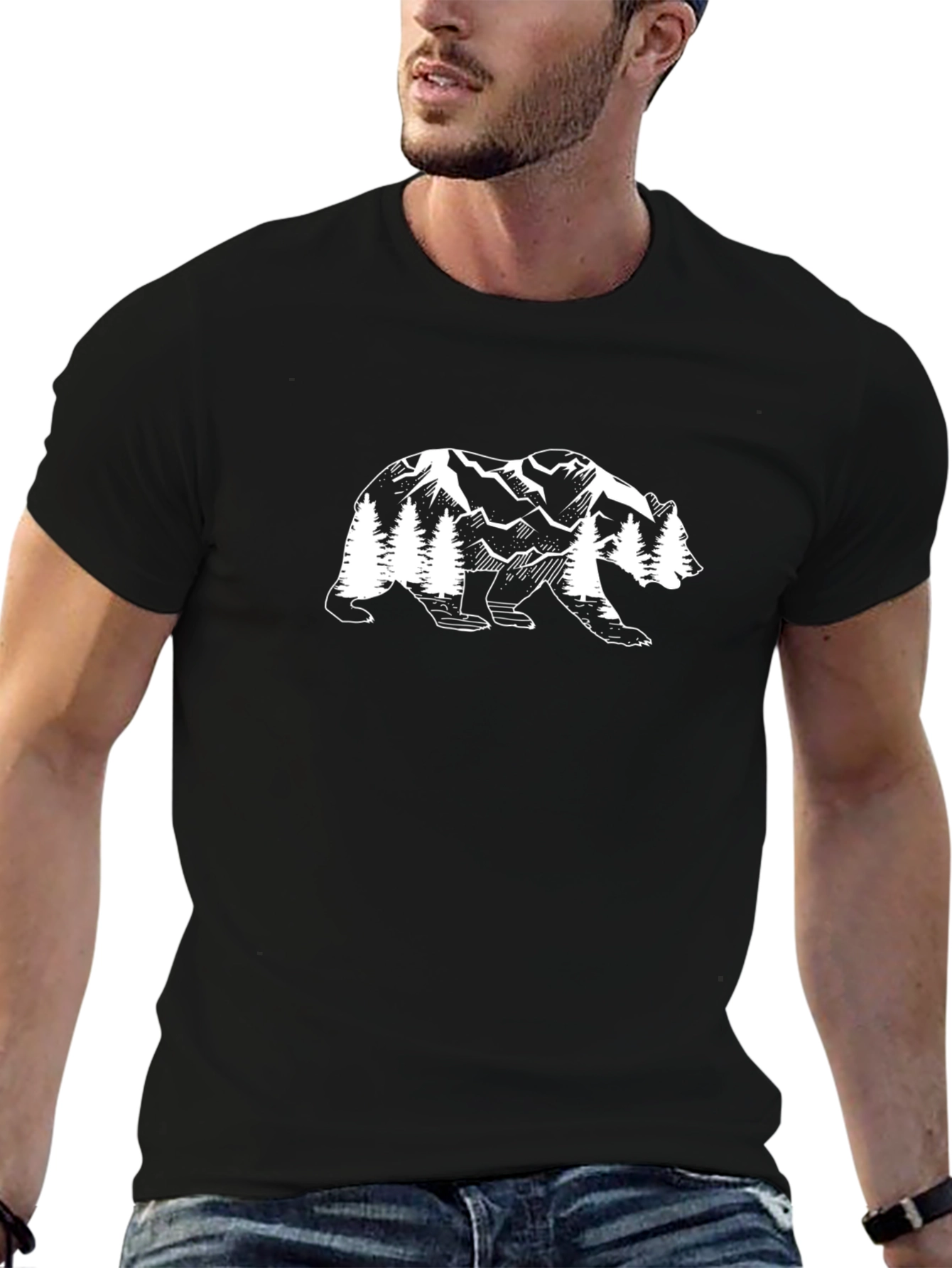 Bear Mountain Graphic Tee - Nature Inspired Design