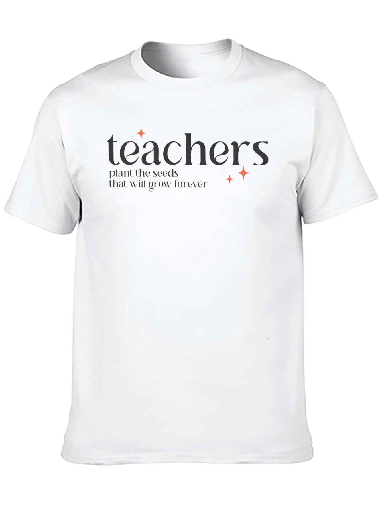 Teachers Plant Seeds Black Graphic Tee
