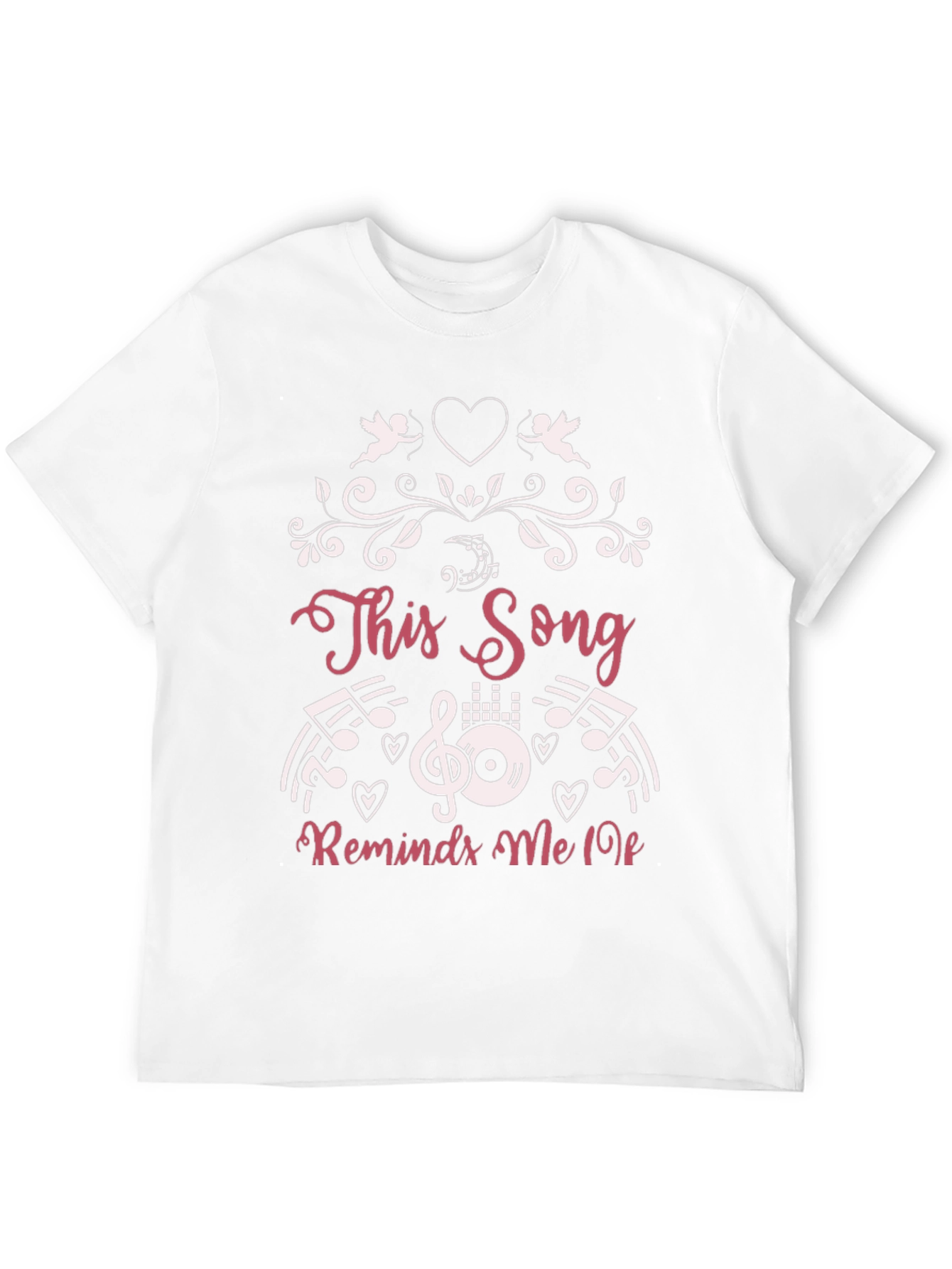 Music Lovers Tee: This Song Graphic Print