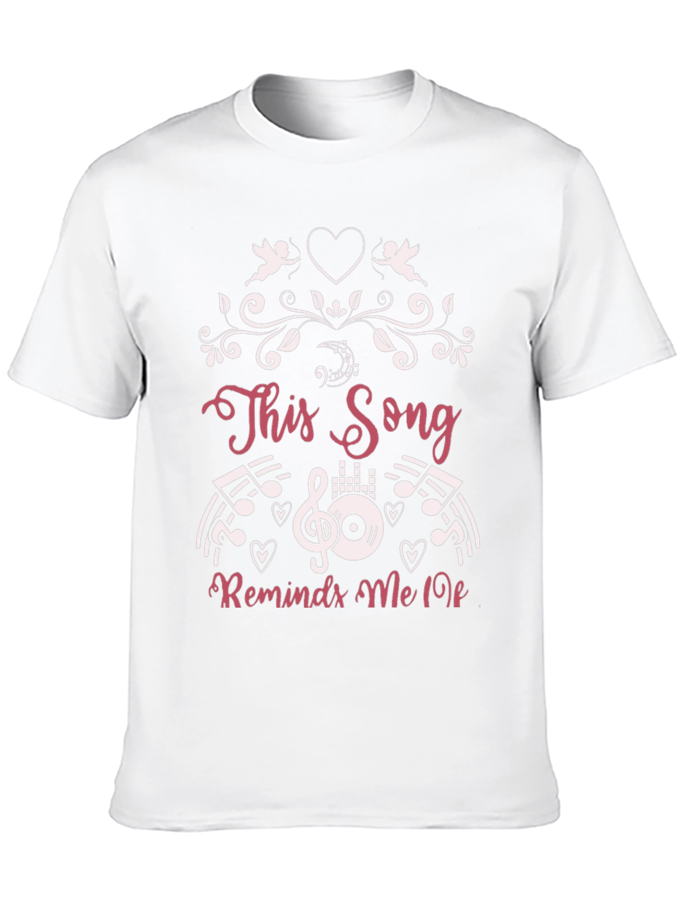 Music Lovers Tee: This Song Graphic Print