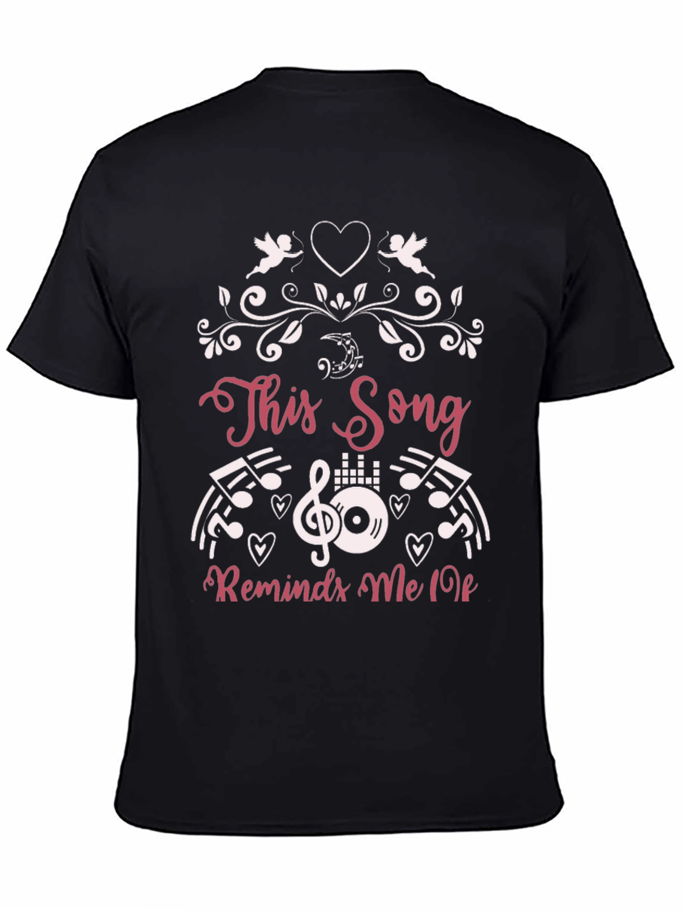 Music Lovers Tee: This Song Graphic Print