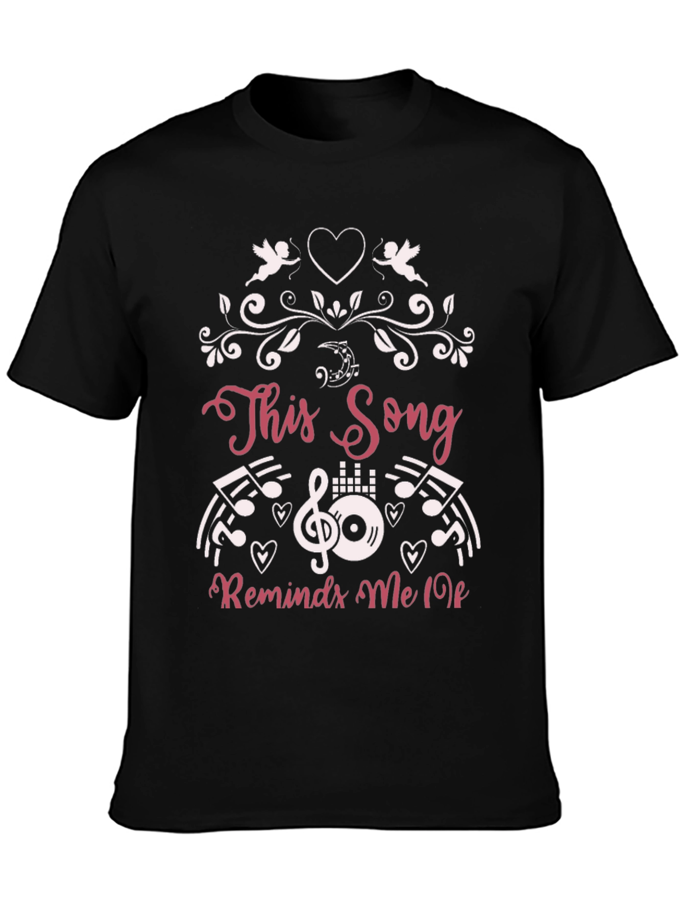 Music Lovers Tee: This Song Graphic Print