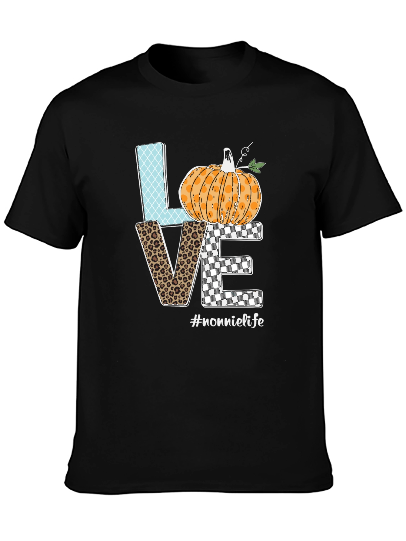 LOVE Nonnie Life Pumpkin Graphic Tee