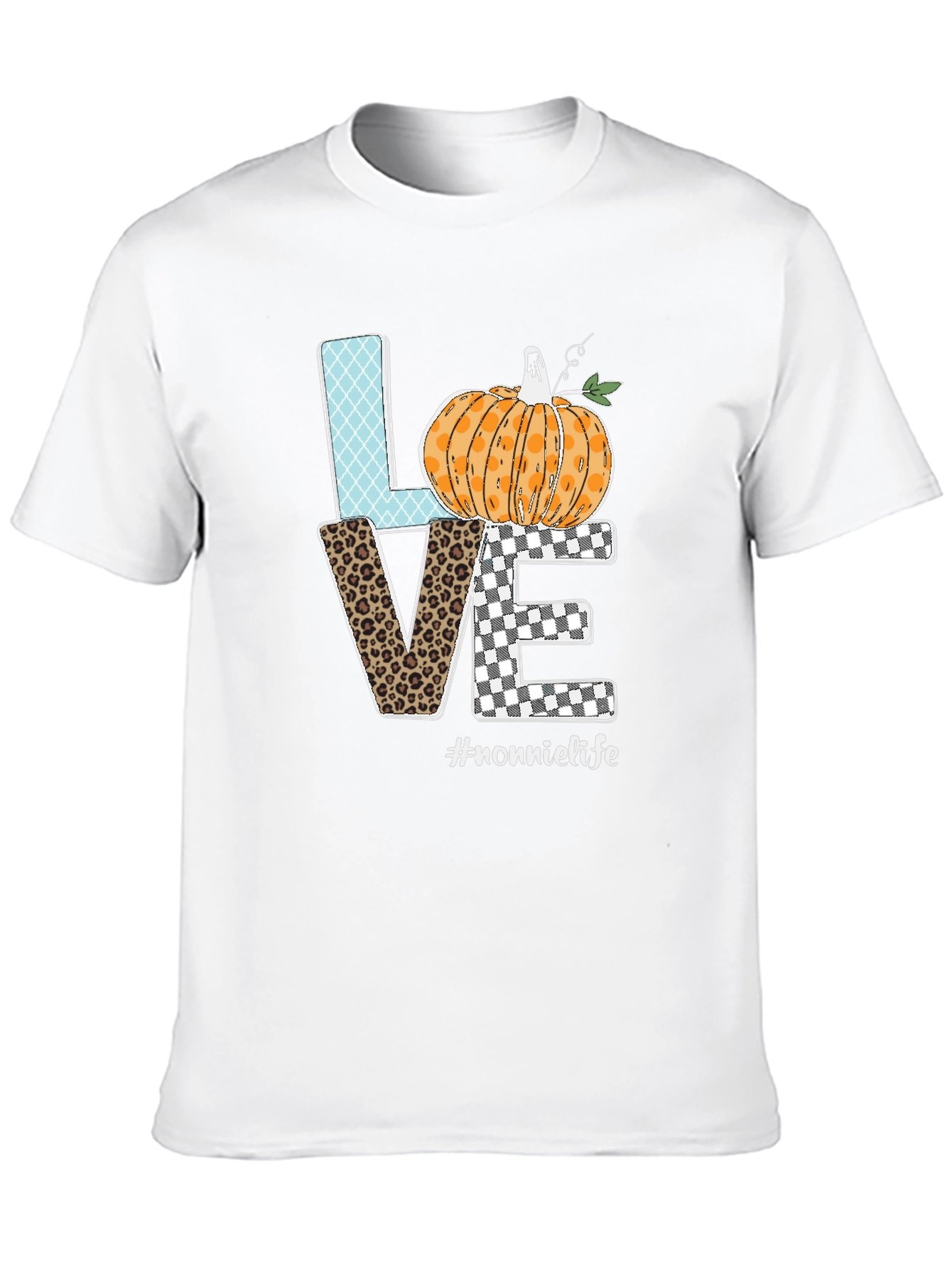 LOVE Nonnie Life Pumpkin Graphic Tee