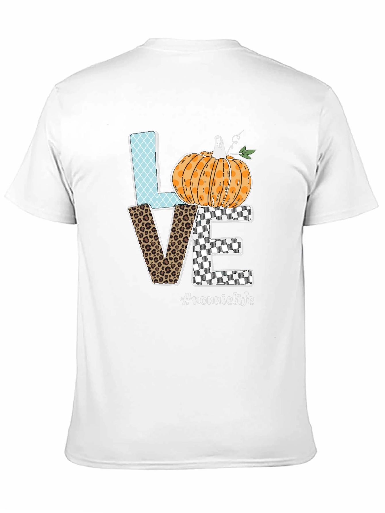 LOVE Nonnie Life Pumpkin Graphic Tee
