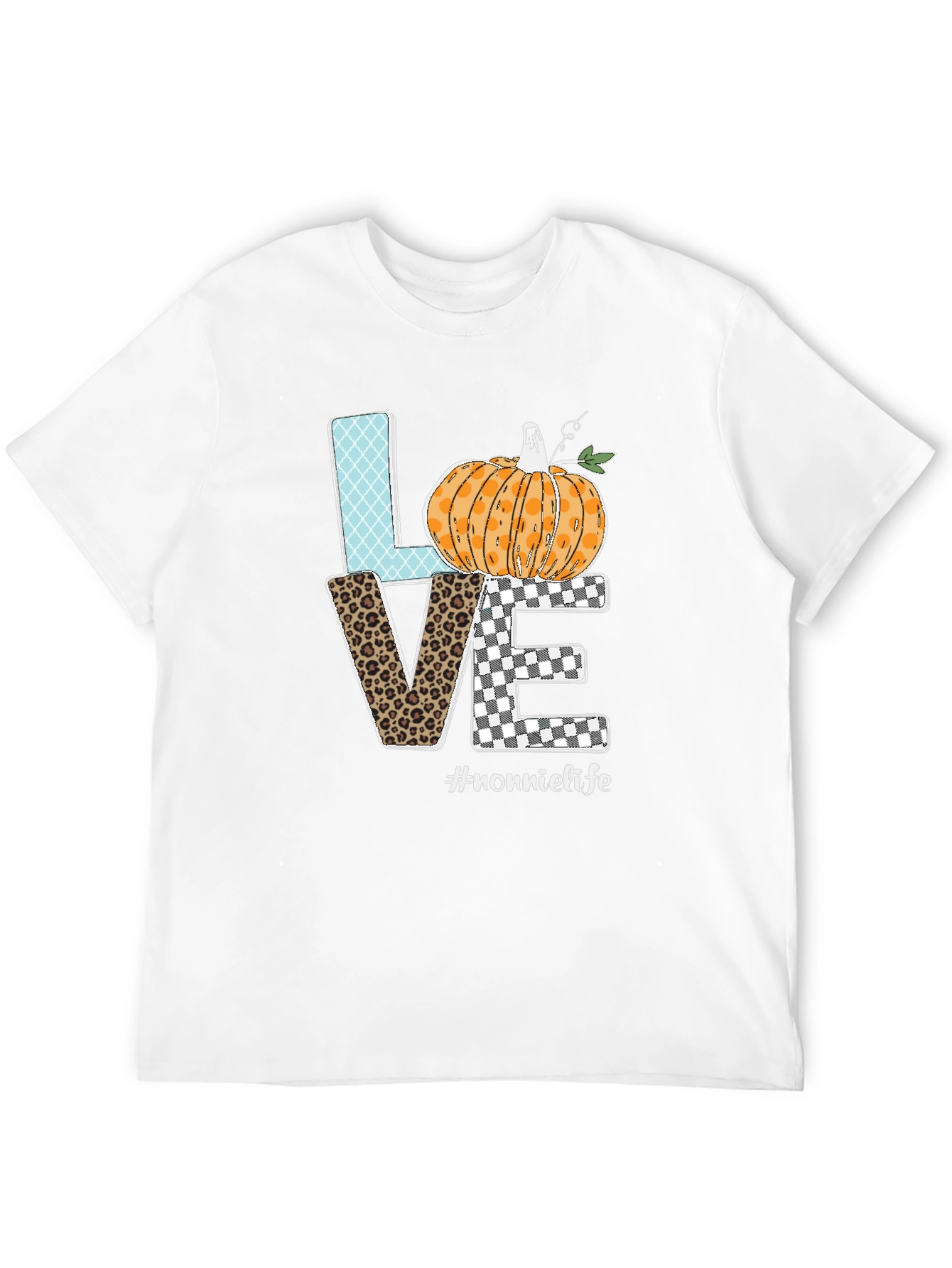 LOVE Nonnie Life Pumpkin Graphic Tee
