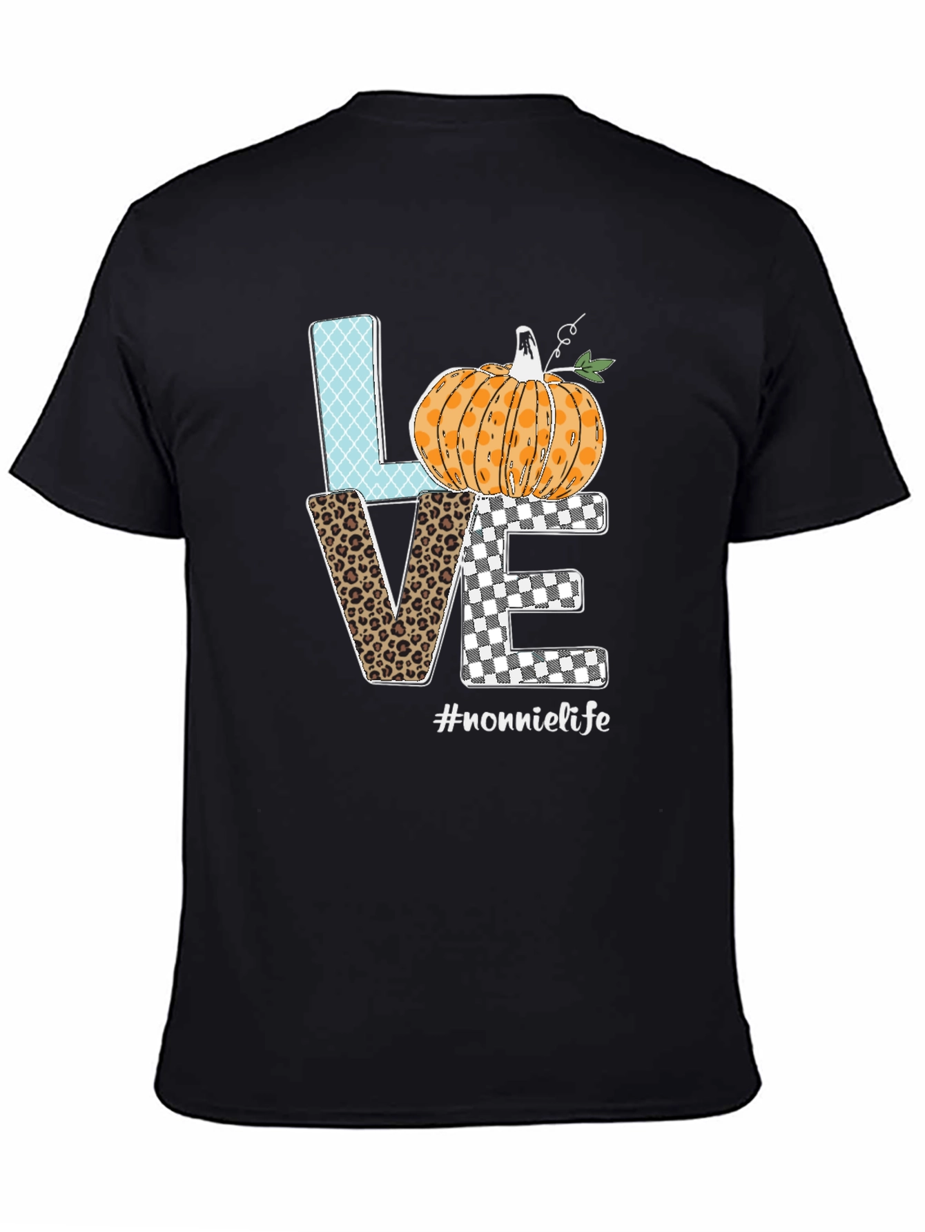 LOVE Nonnie Life Pumpkin Graphic Tee