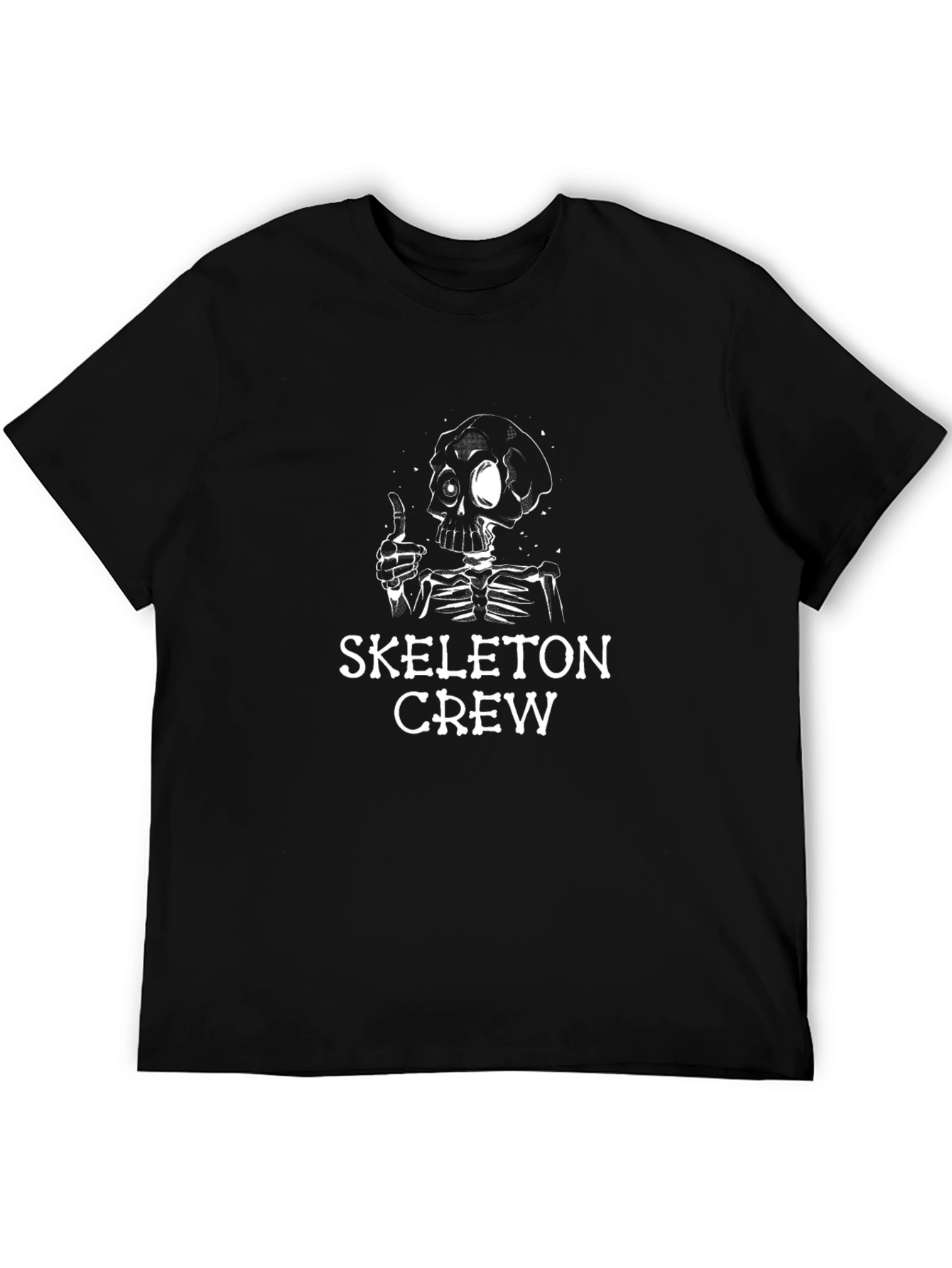 Skeleton Crew Black Graphic T-Shirt
