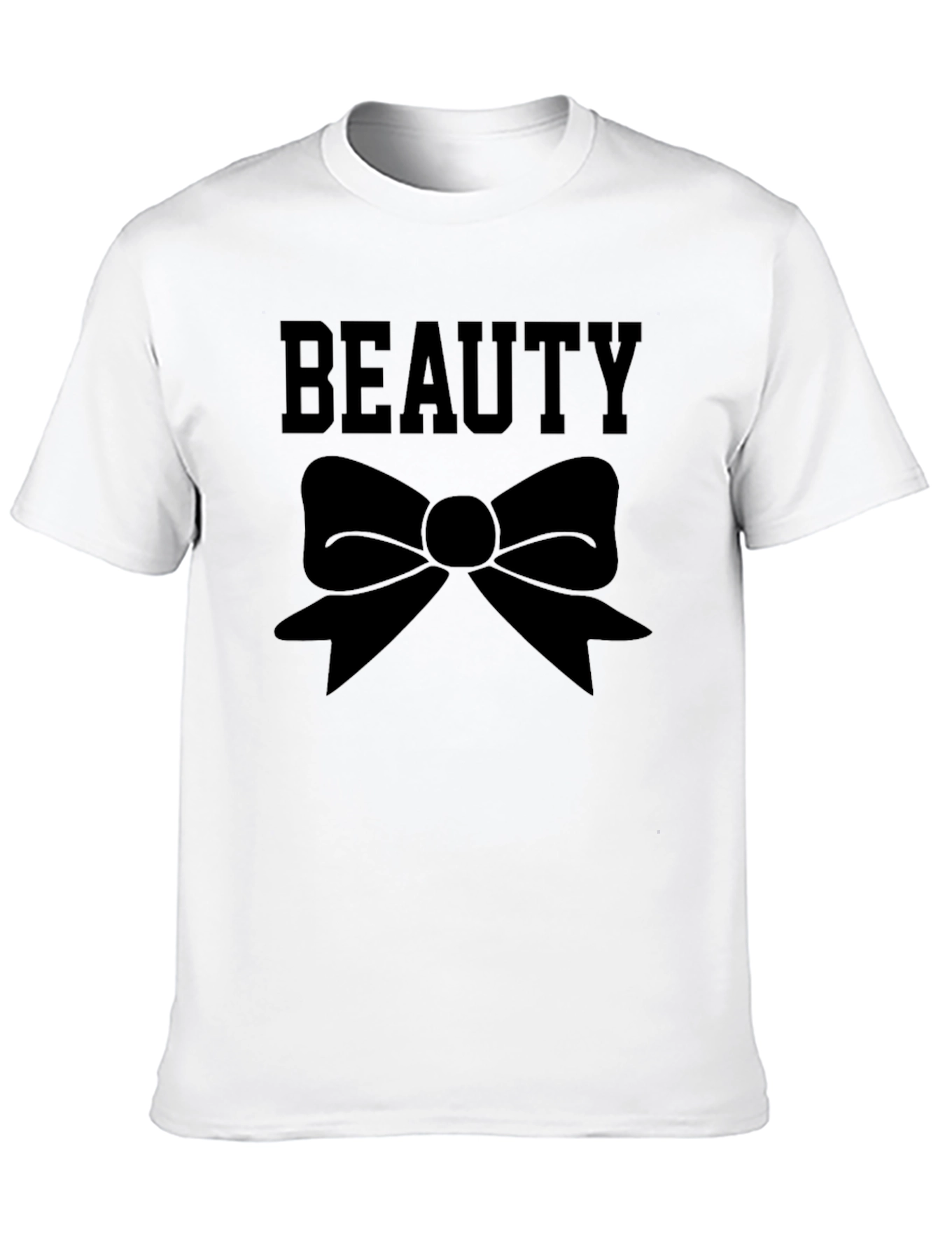 Beauty Bow T-Shirt - Stylish Graphic Tee