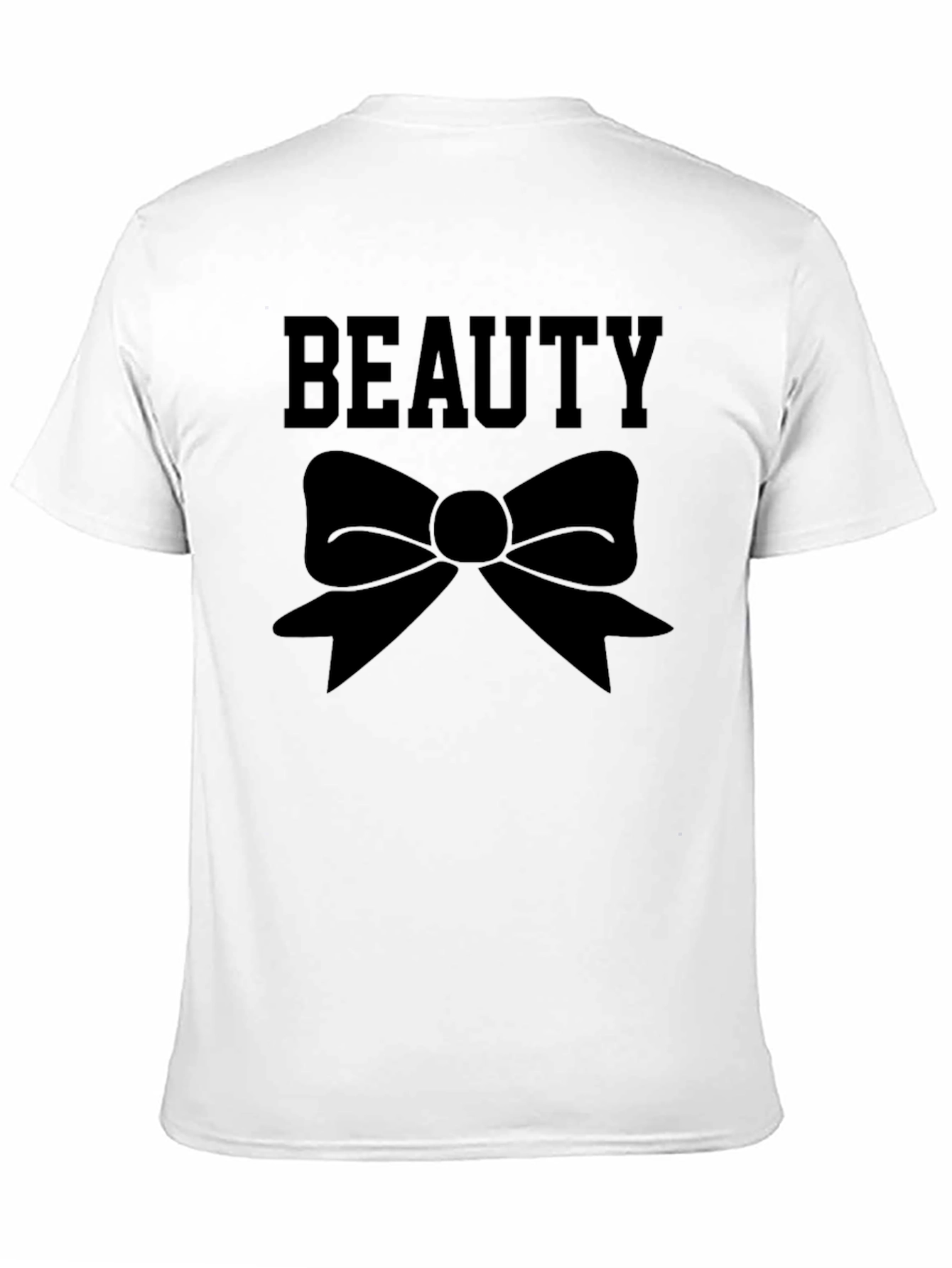 Beauty Bow T-Shirt - Stylish Graphic Tee