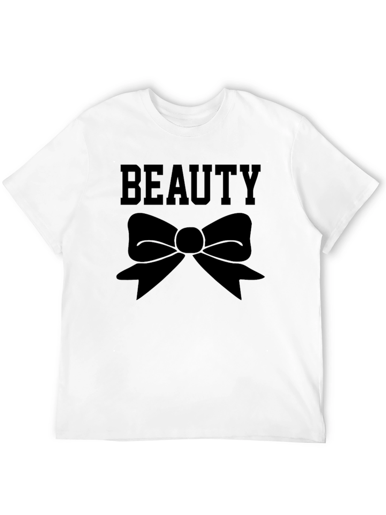 Beauty Bow T-Shirt - Stylish Graphic Tee