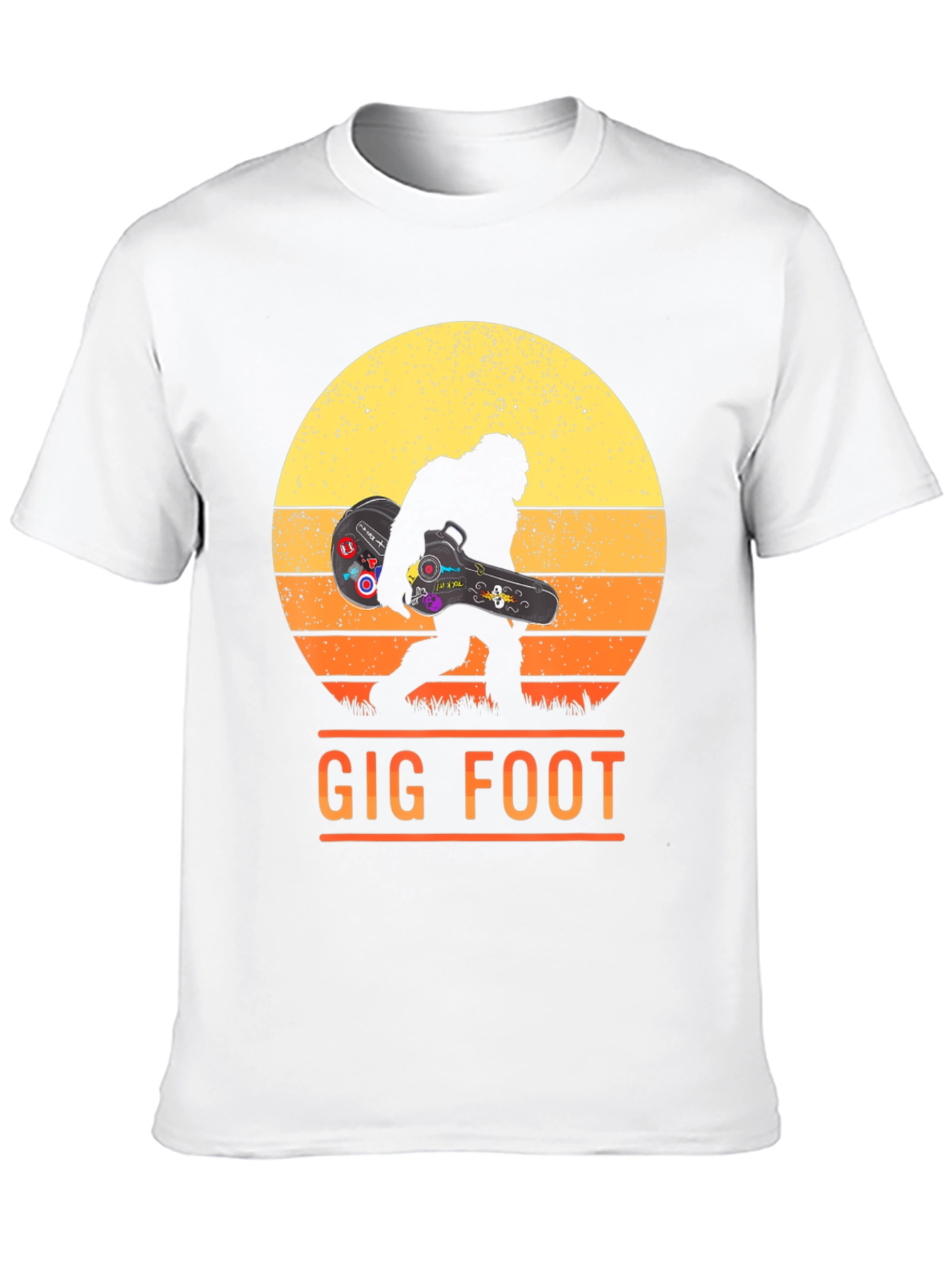 Gig Foot Bigfoot Musician T-Shirt