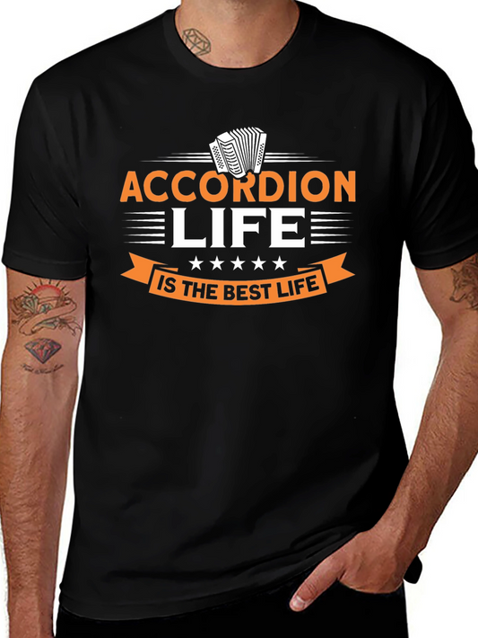 Accordion Life Best Life T-Shirt Music Lover Gift