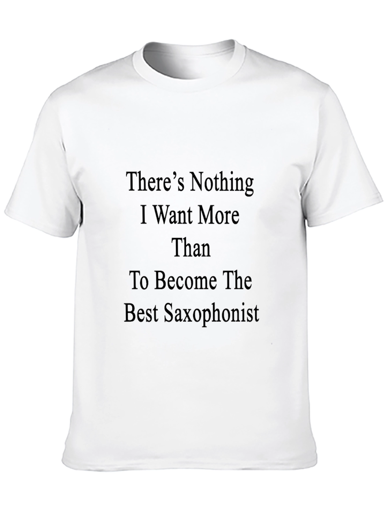 Saxophone Dreamer Black T-Shirt