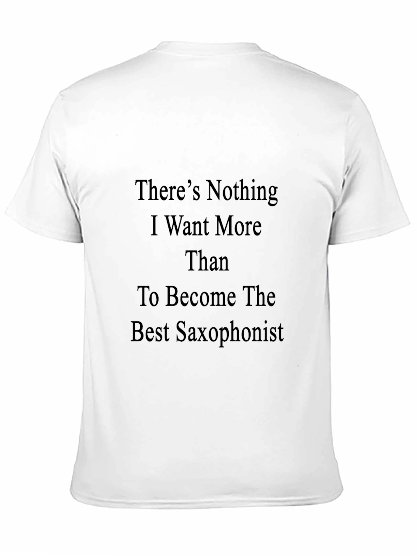 Saxophone Dreamer Black T-Shirt
