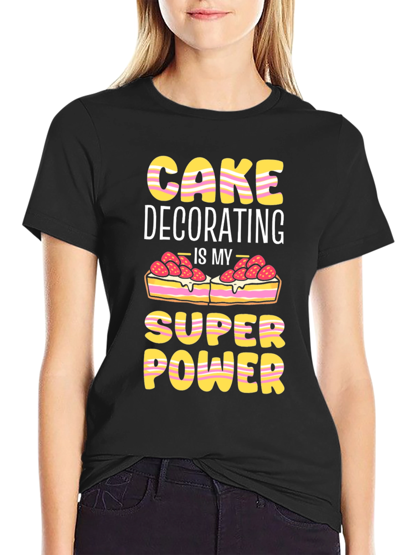Cake Decorating Super Power Tee