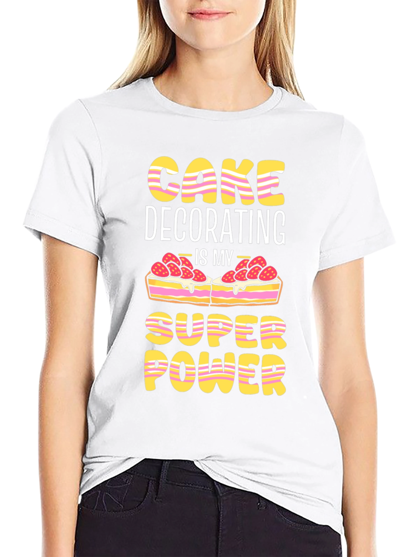 Cake Decorating Super Power Tee