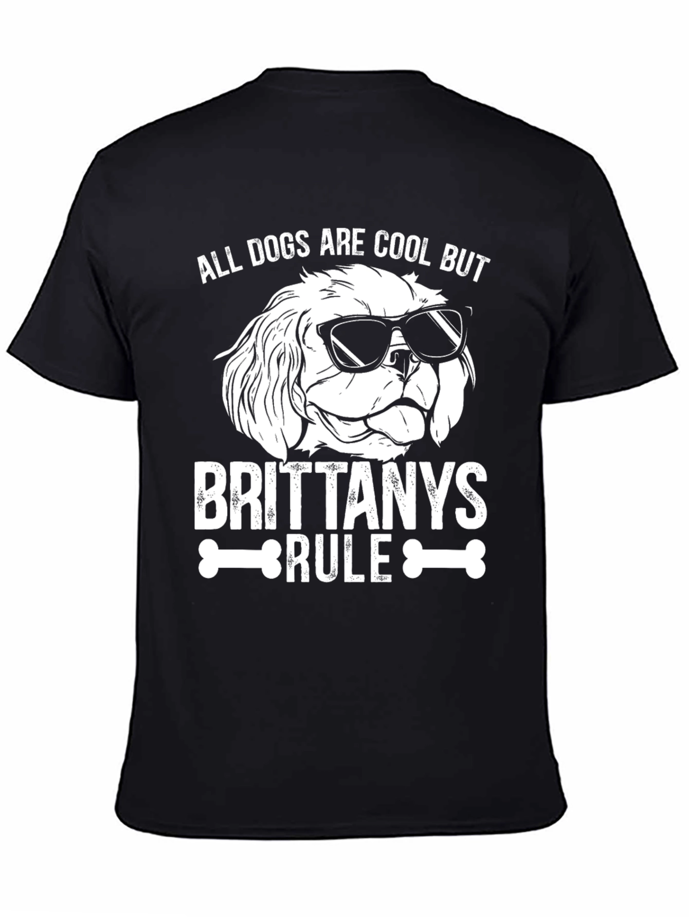 Cool Dogs Graphic T-Shirt - Brittany Spaniel Lovers