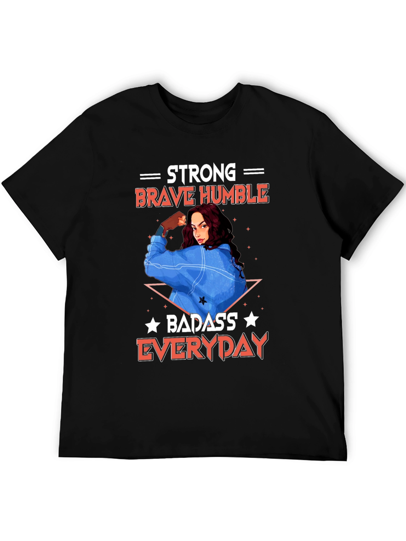 Strong Brave Humble Graphic T-Shirt