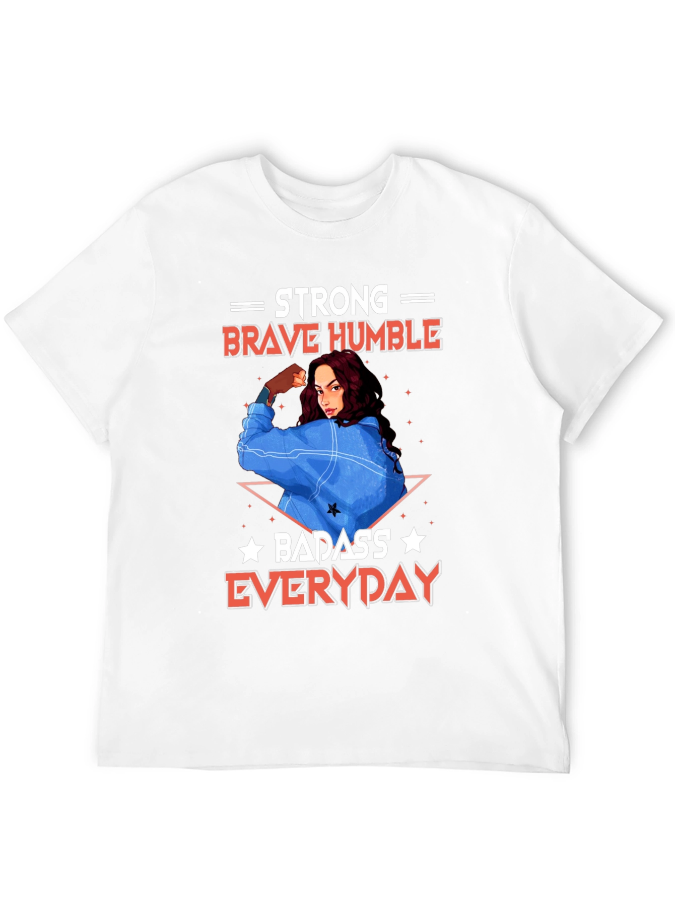 Strong Brave Humble Graphic T-Shirt