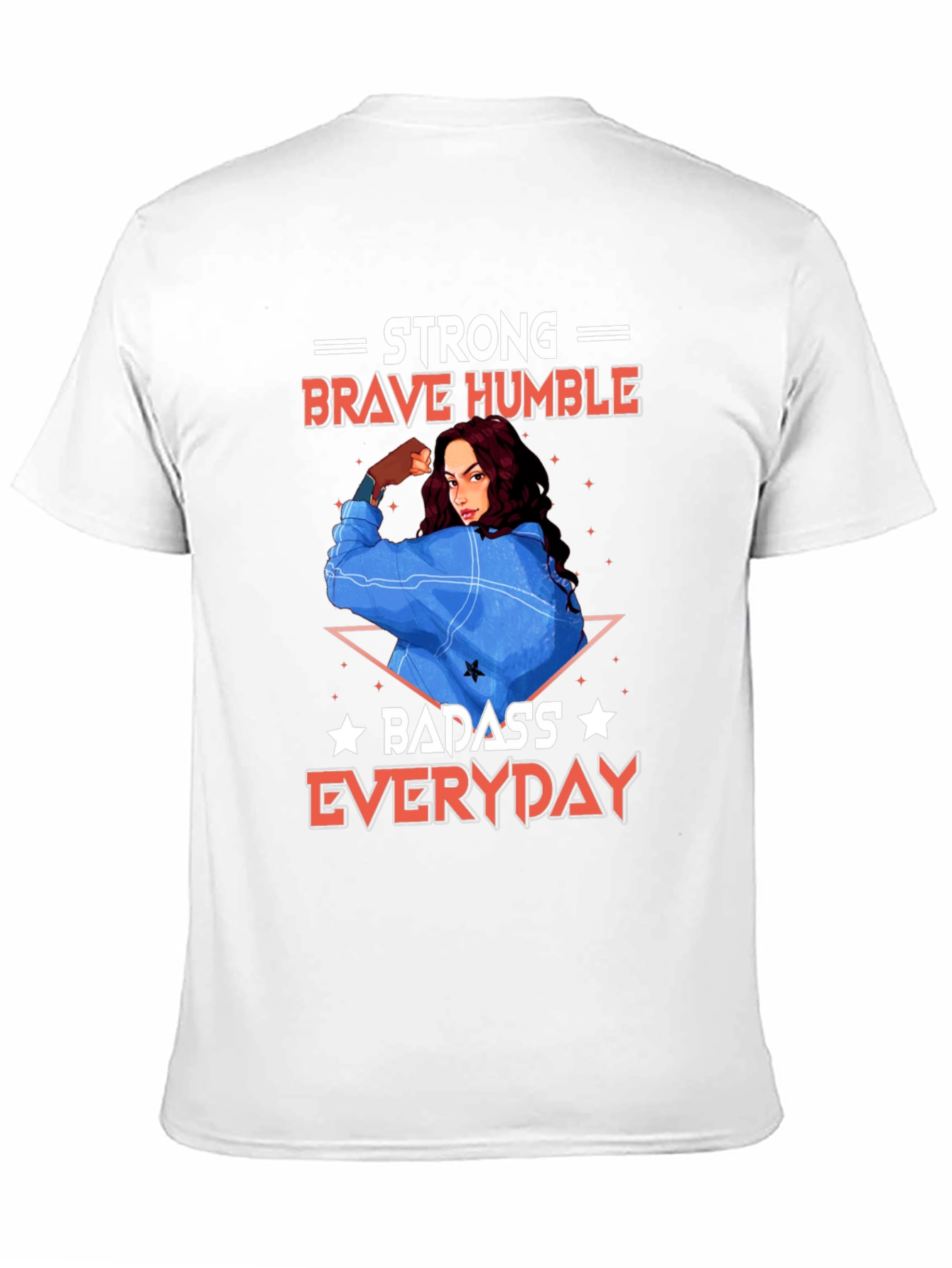 Strong Brave Humble Graphic T-Shirt
