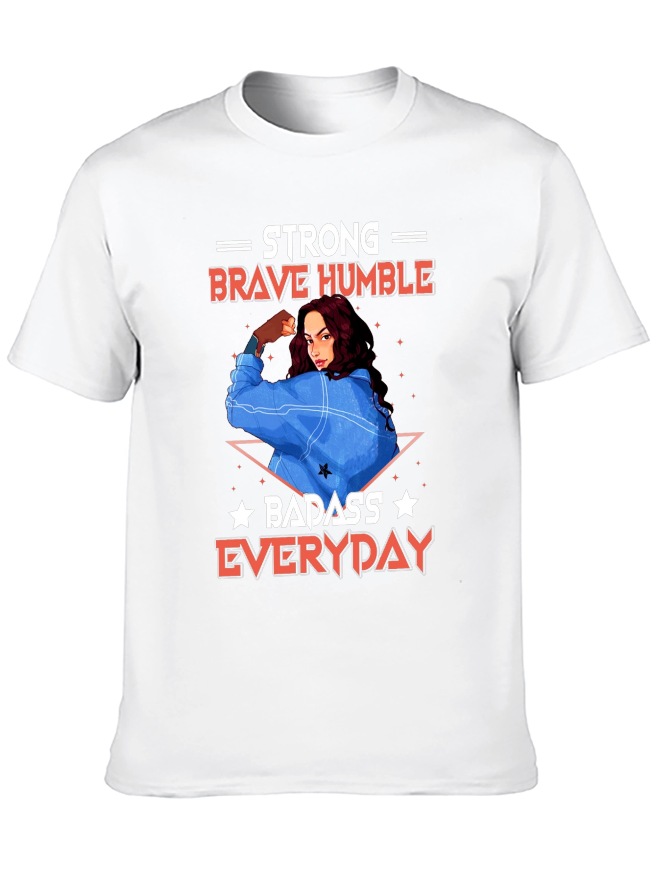 Strong Brave Humble Graphic T-Shirt