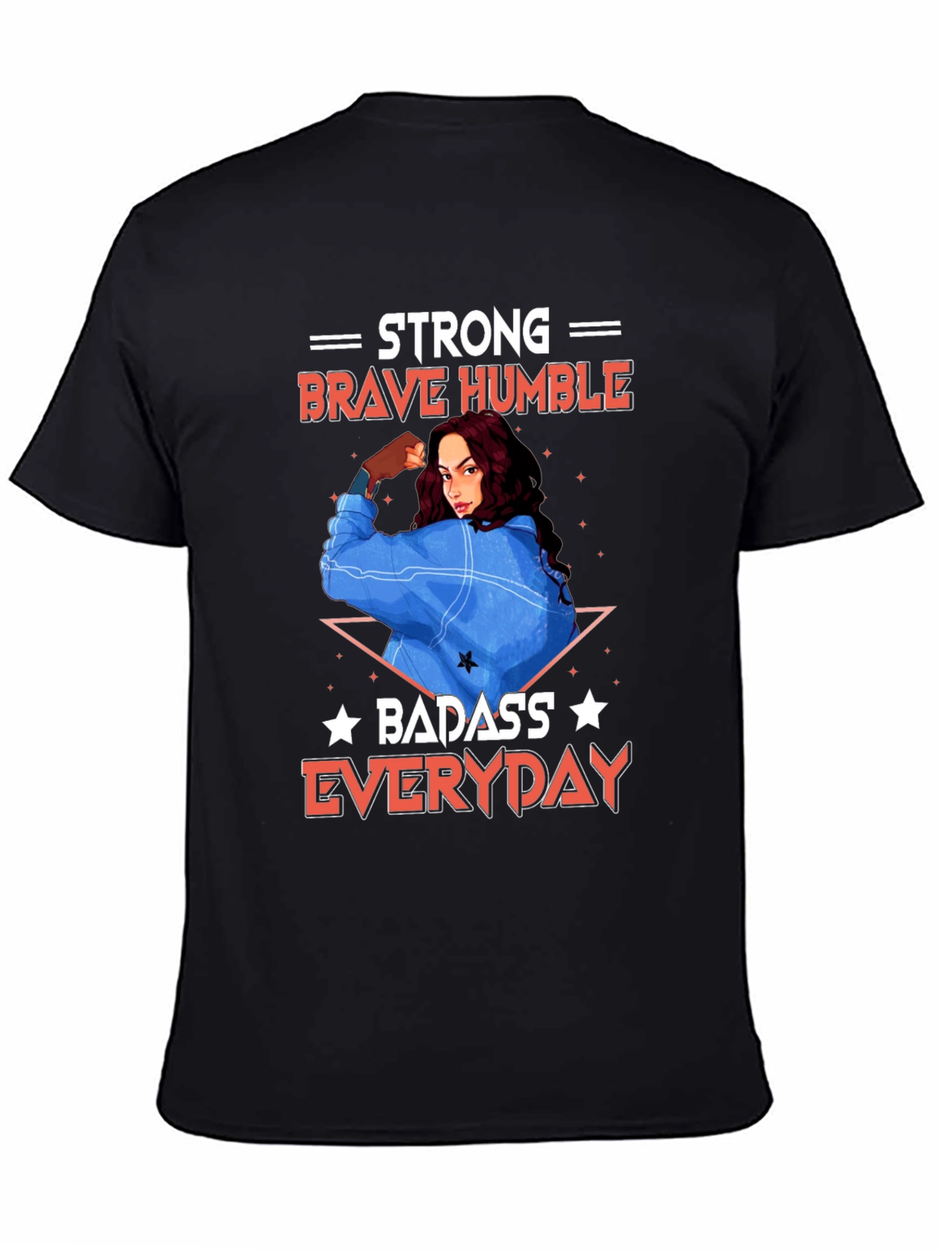 Strong Brave Humble Graphic T-Shirt