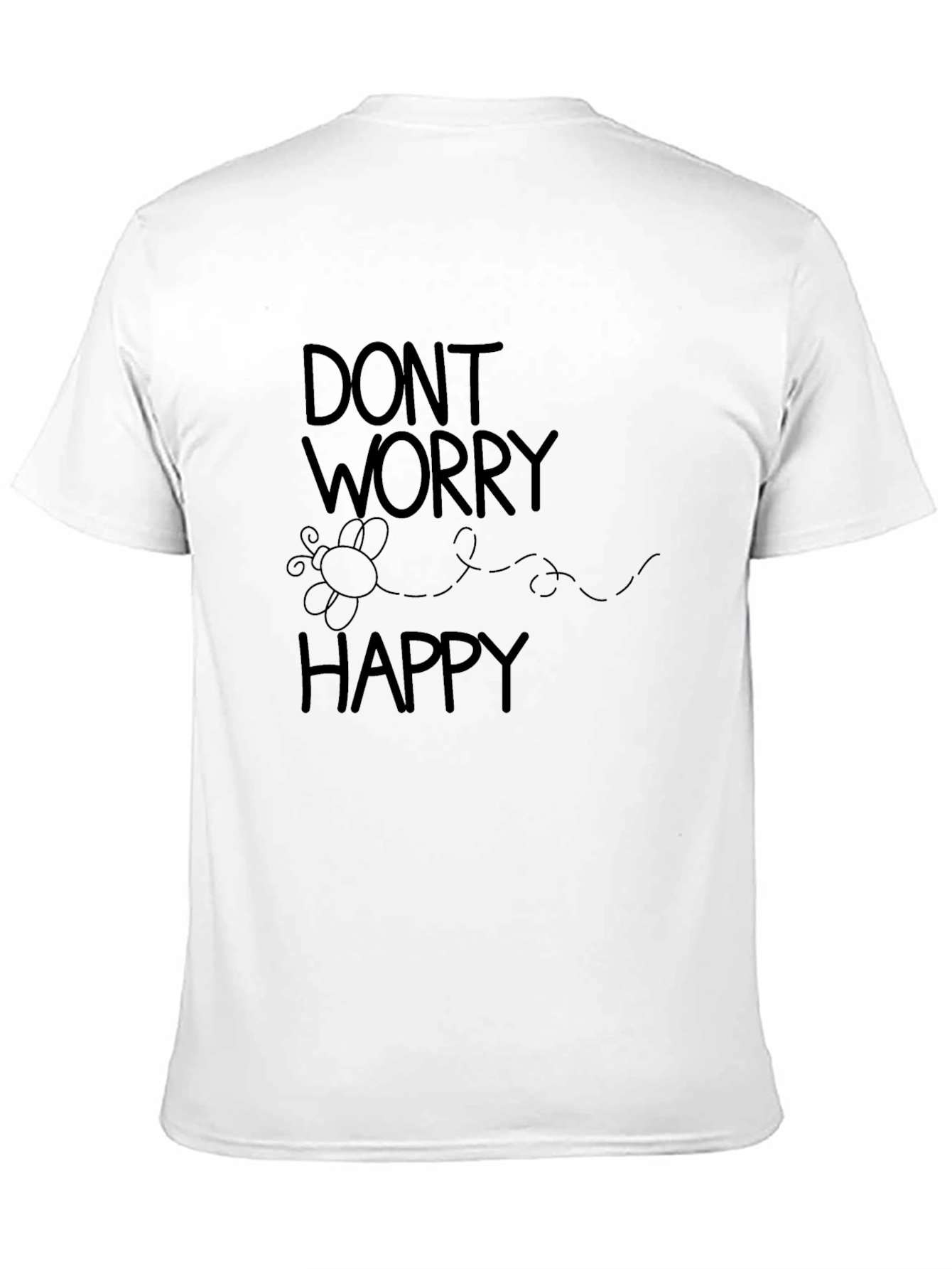 Dont Worry Bee Happy Graphic Tee