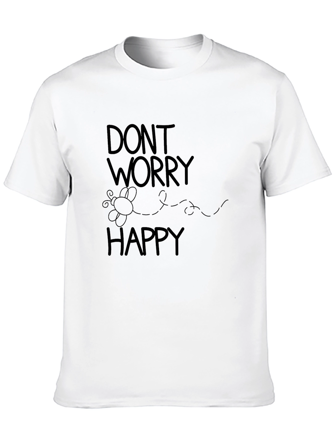 Dont Worry Bee Happy Graphic Tee