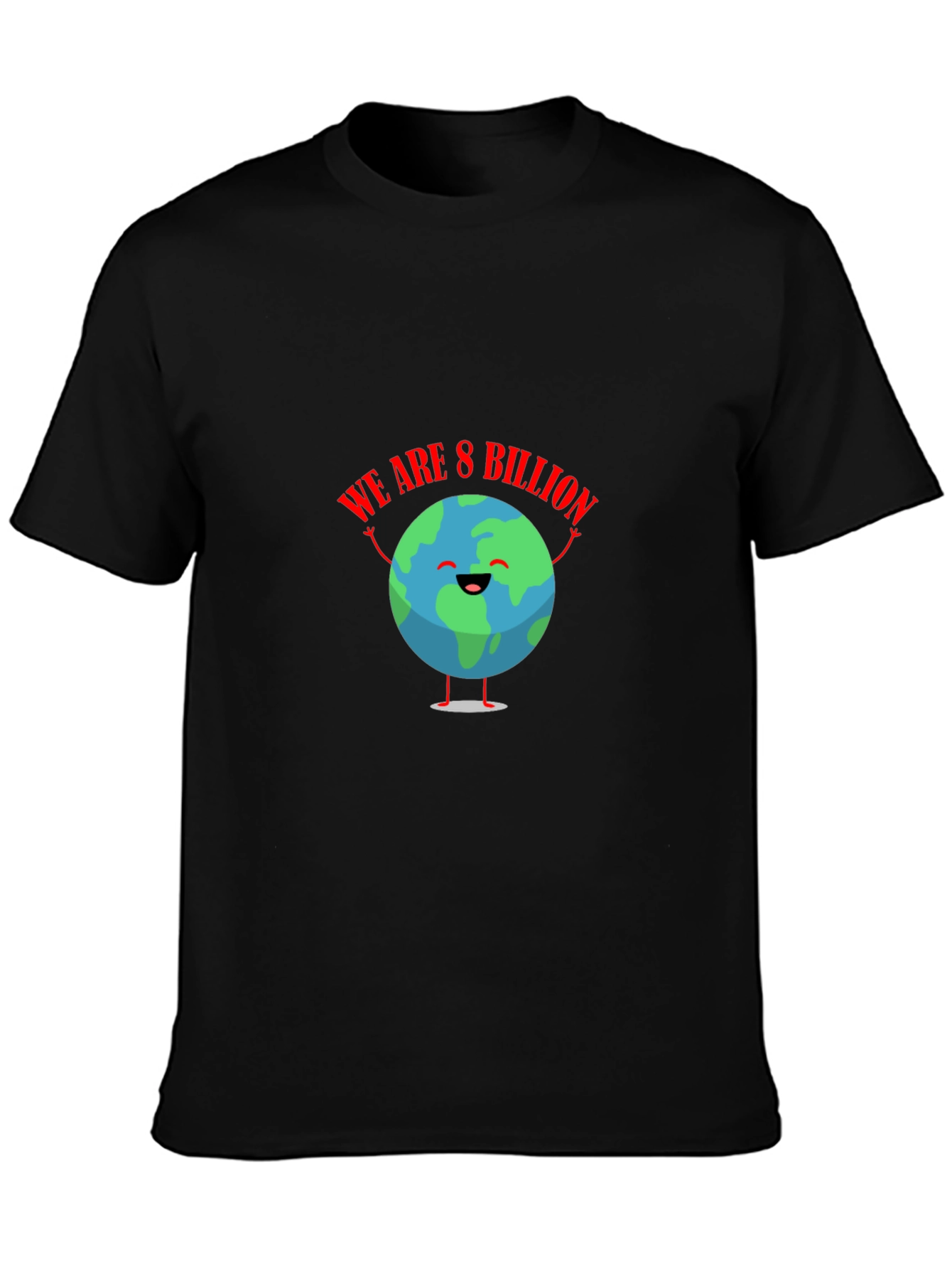 We Are 8 Billion Earth Graphic T-Shirt