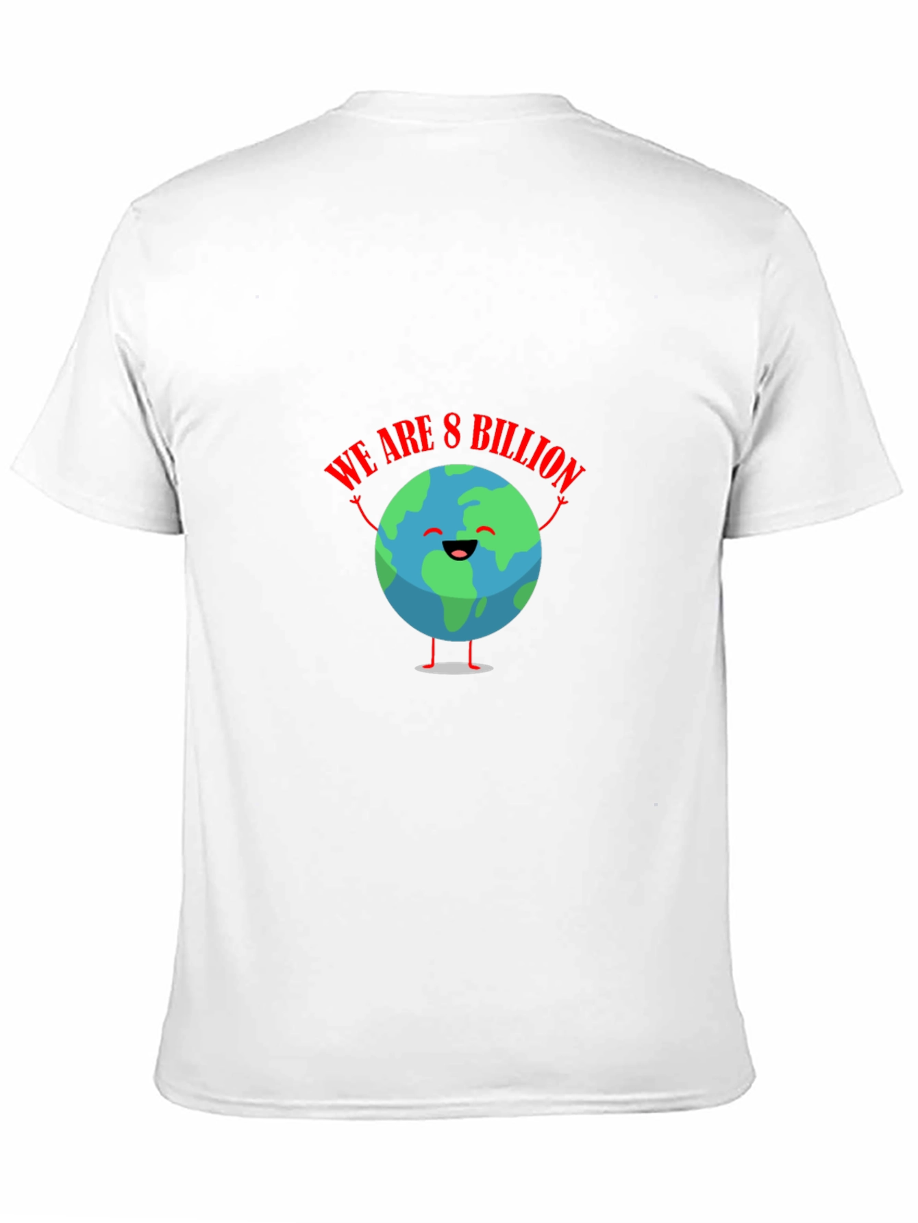 We Are 8 Billion Earth Graphic T-Shirt