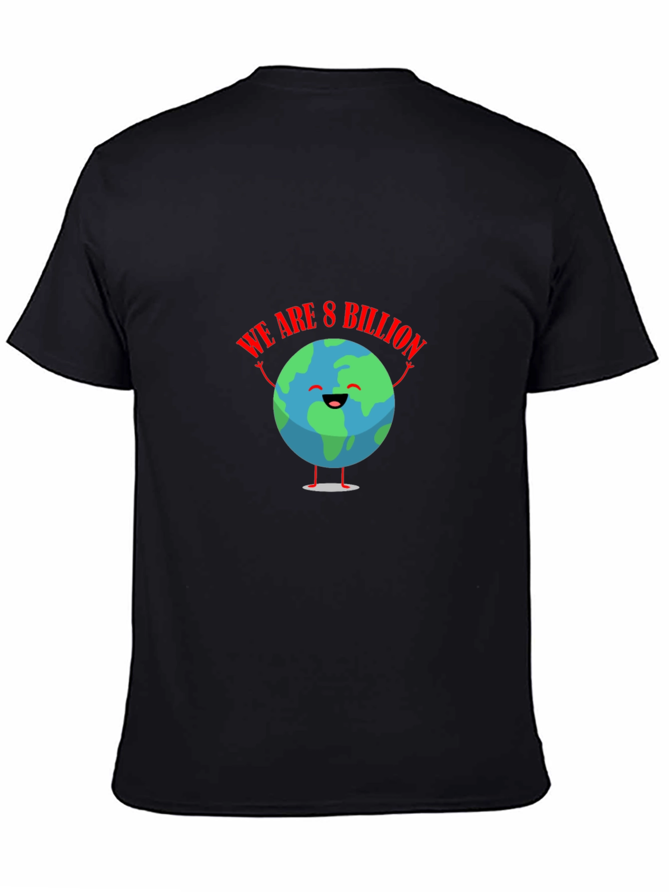 We Are 8 Billion Earth Graphic T-Shirt