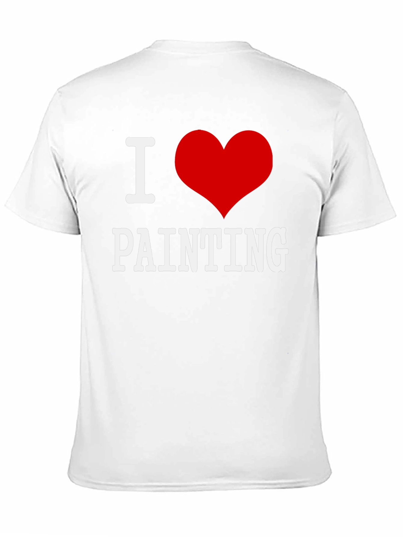 I Love Painting T-Shirt - Artistic Passion