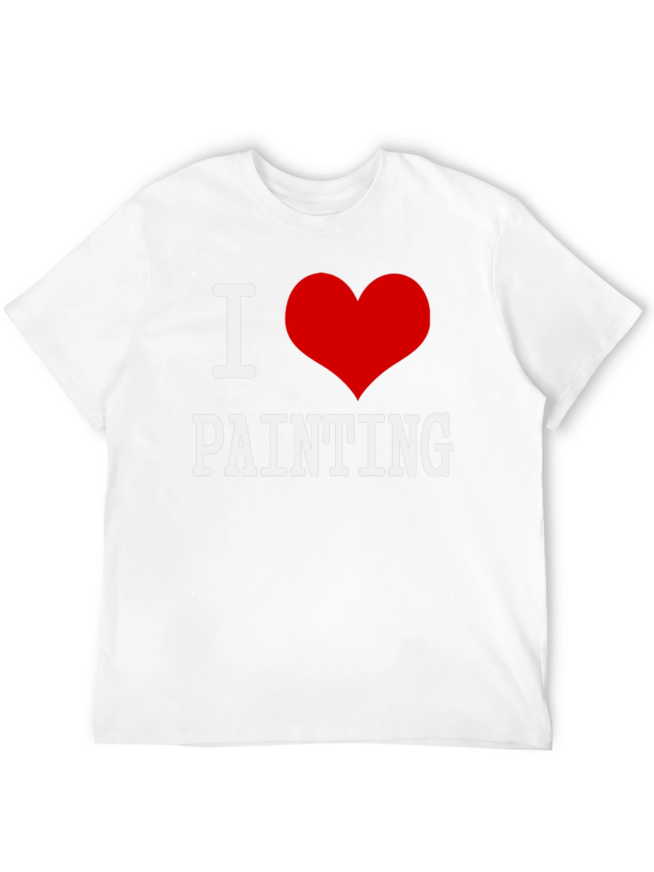 I Love Painting T-Shirt - Artistic Passion
